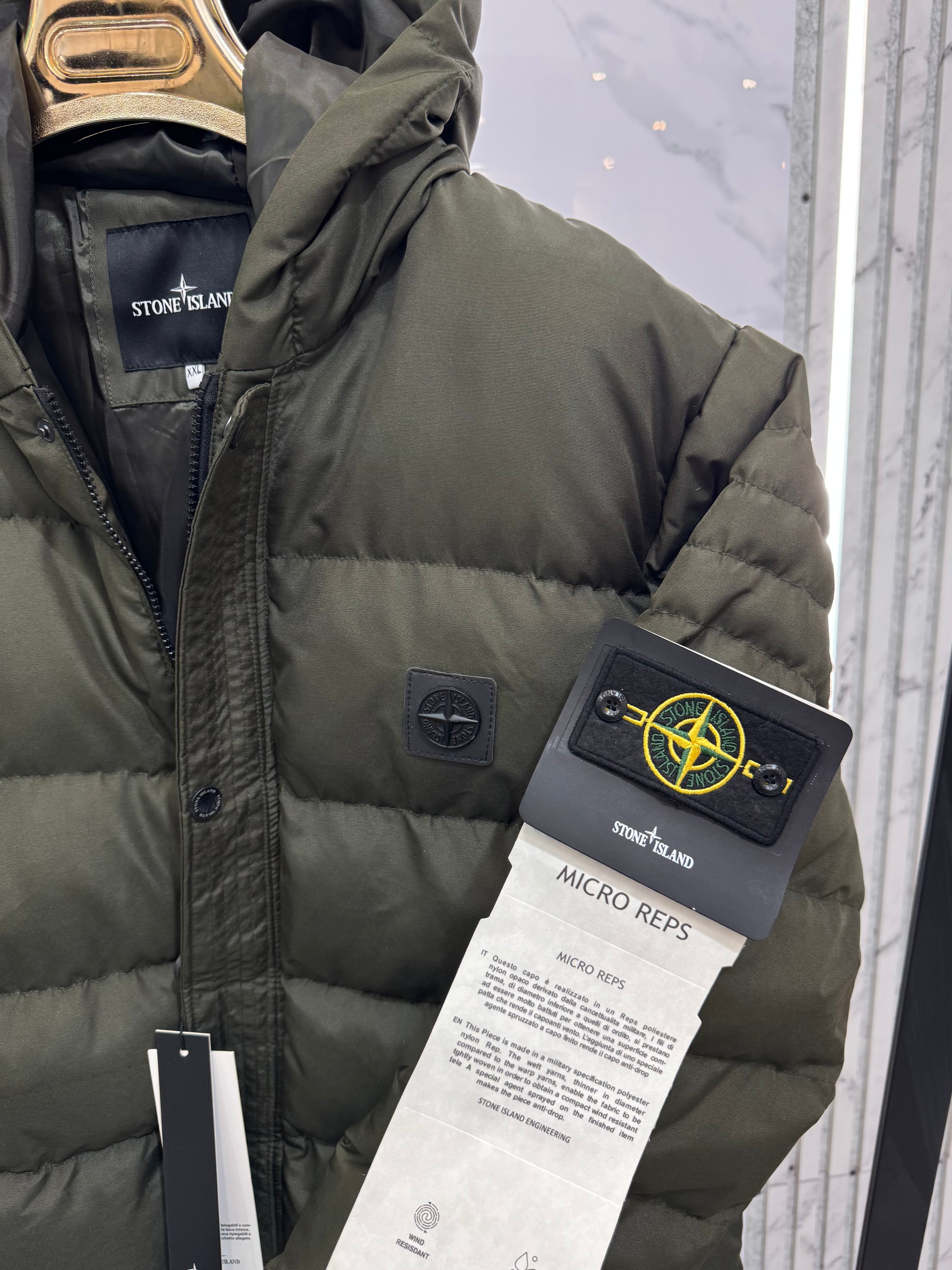 ΜΠΟΥΦΑΝ ΠΑΡΚΑ - STONE ISLAND NEW1146