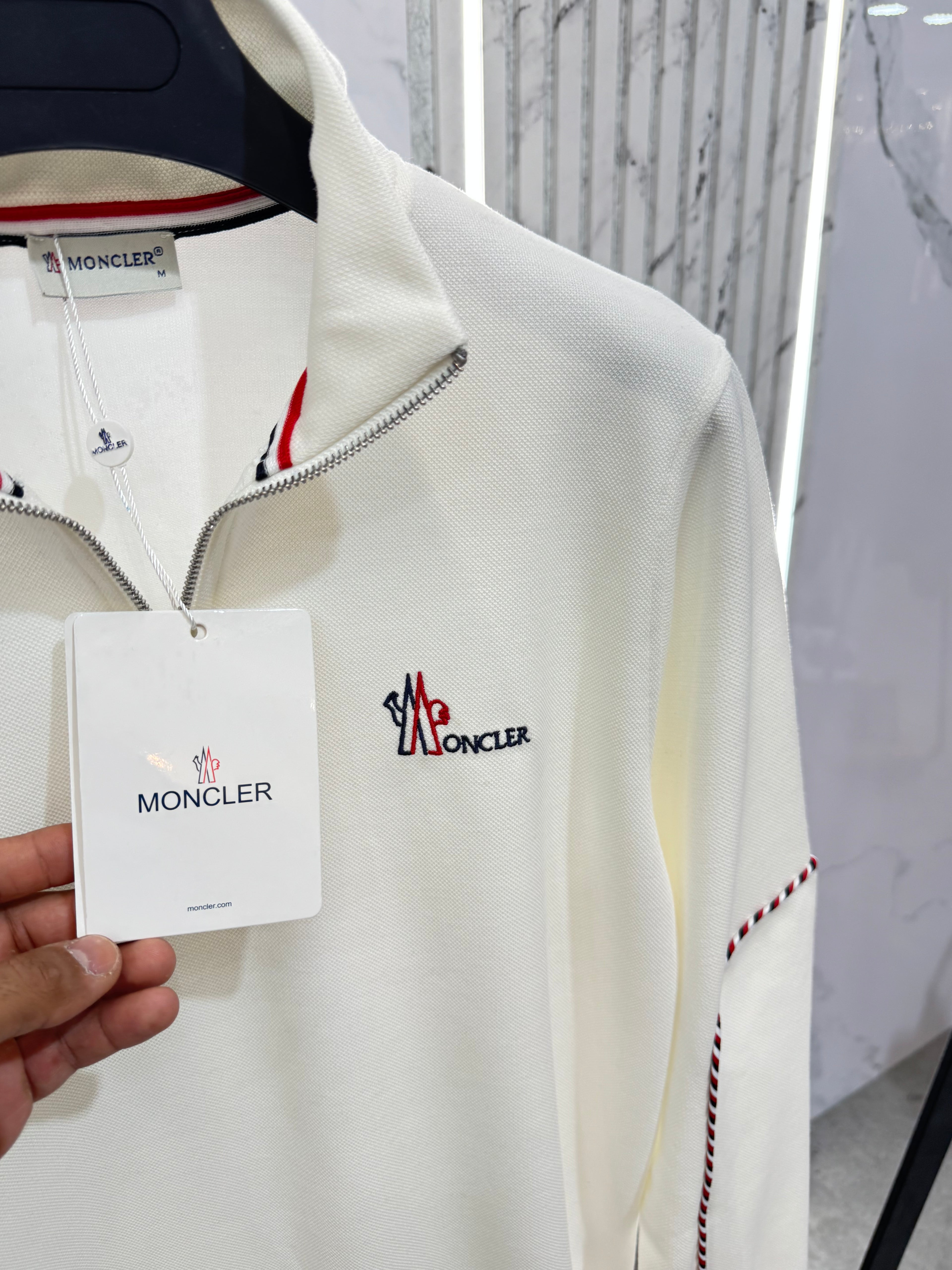 SWEATSHIRT MONCLER HALF ZIP - NEW1198