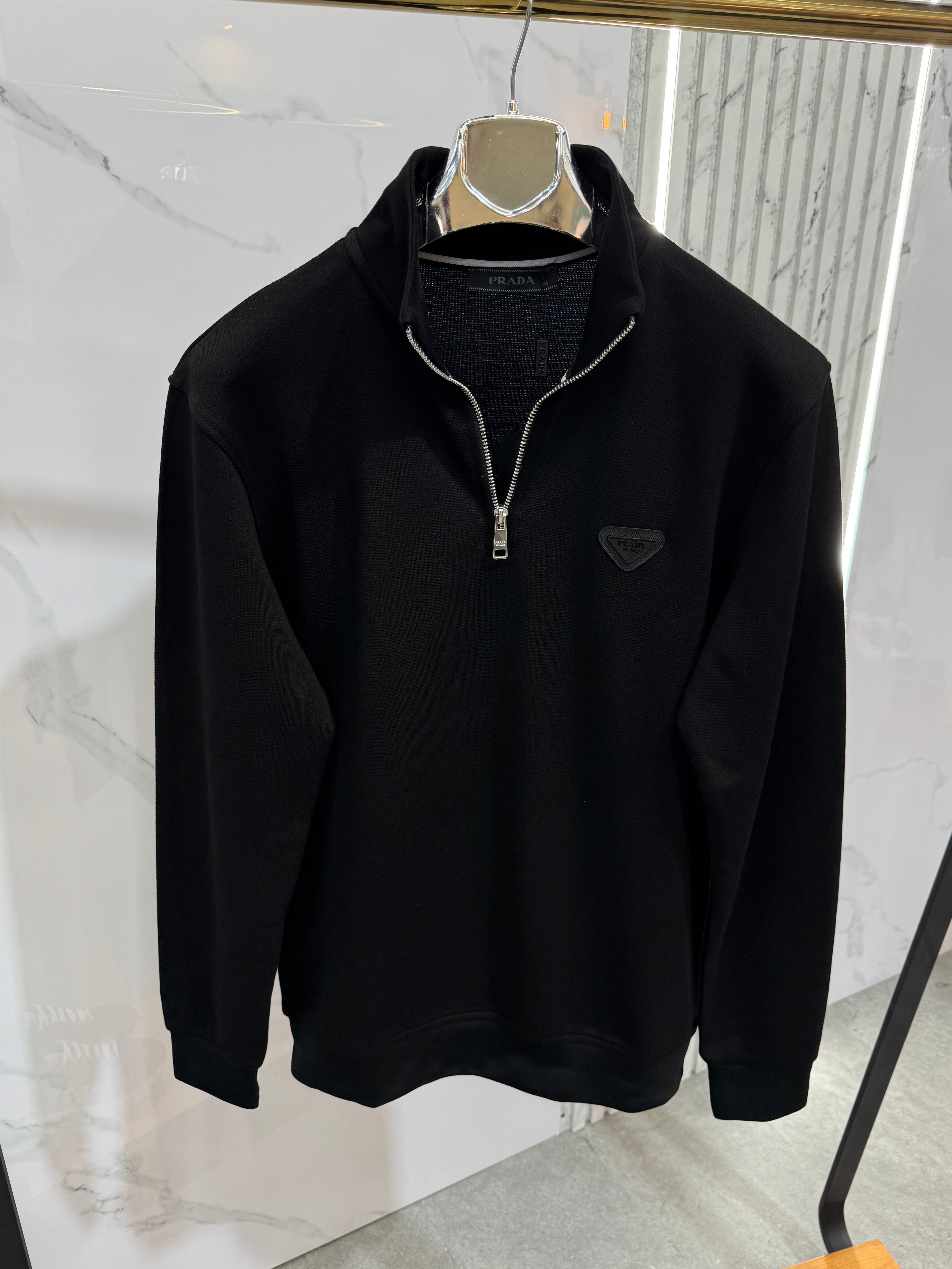 SWEATSHIRT PRADA HALF ZIP - NEW1199