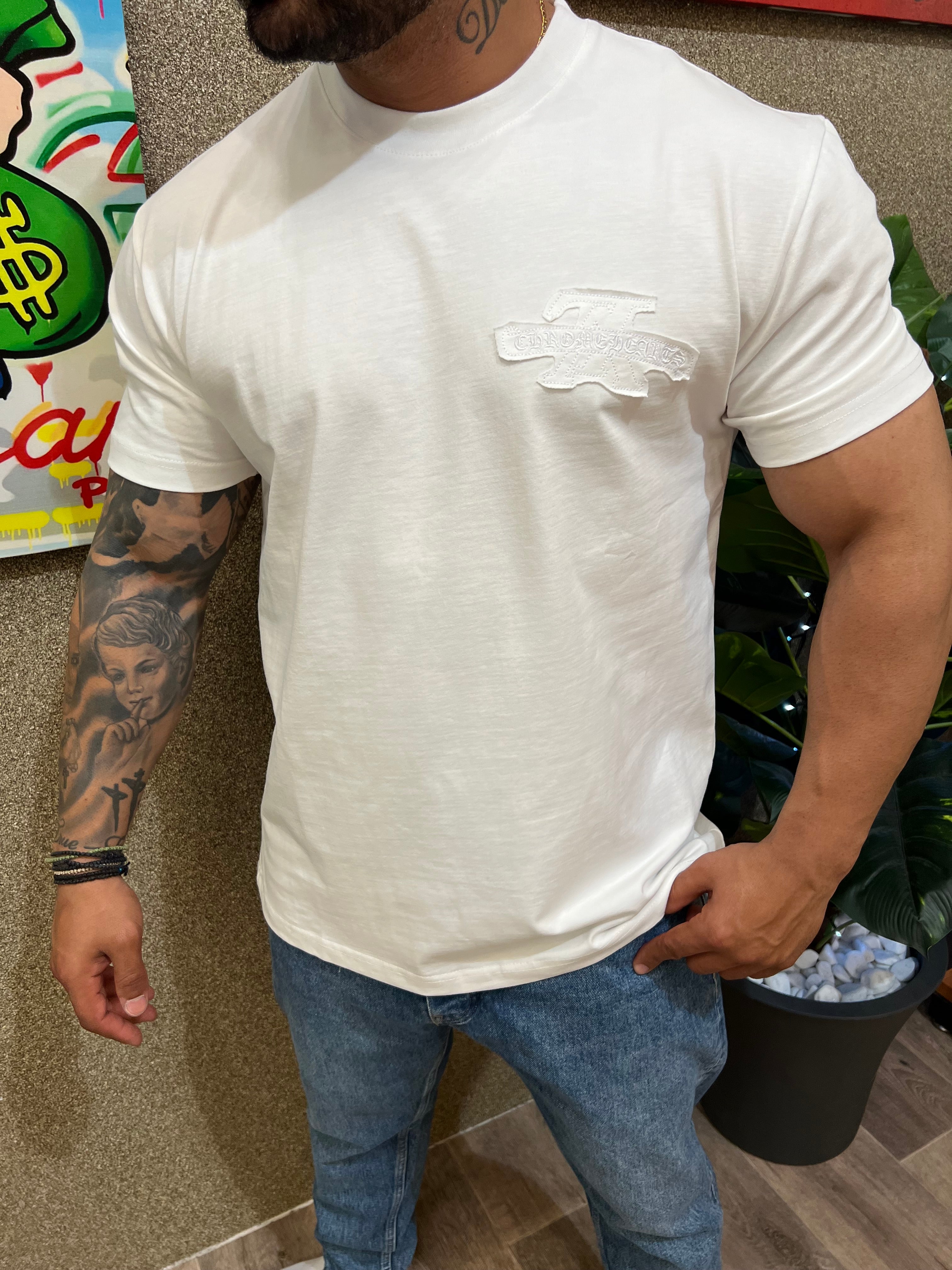 TSHIRT LOUIS VUITTON X CHROME HEARTS - NEW1036 SALE