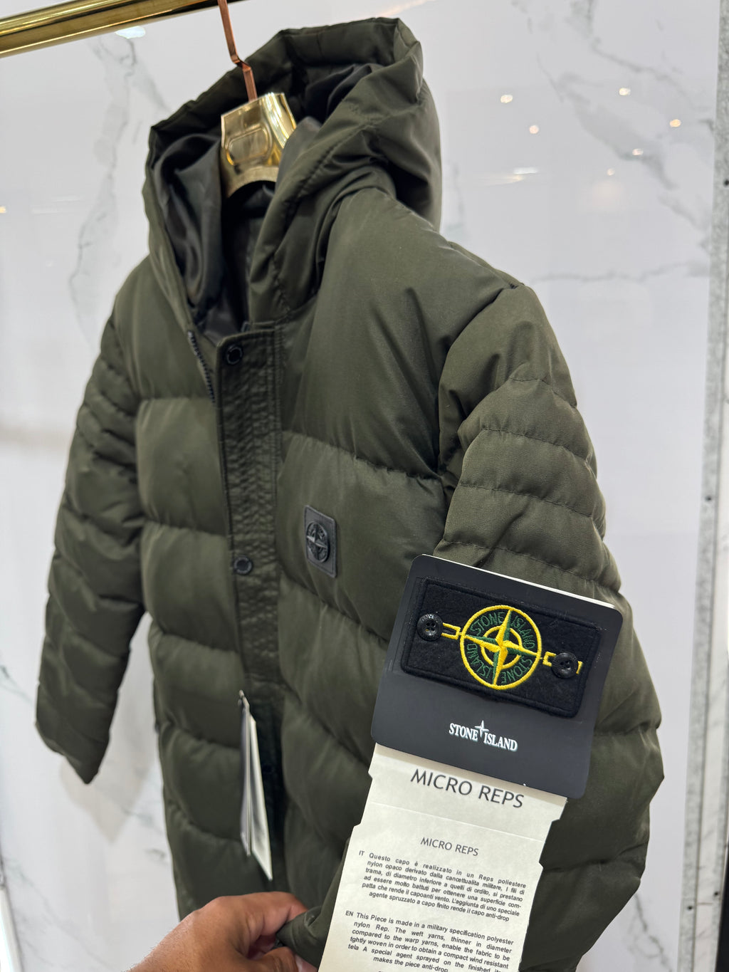 ΜΠΟΥΦΑΝ ΠΑΡΚΑ - STONE ISLAND NEW1146