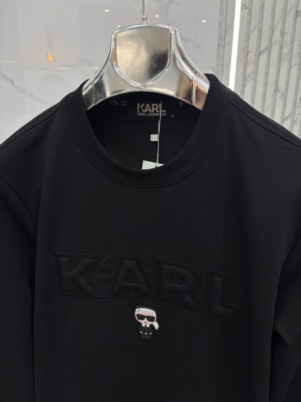 ΜΠΛΟΥΖΑ ΜΑΚΡΥΜΑΝΙΚΗ KARL LAGERFELD - NEW1285