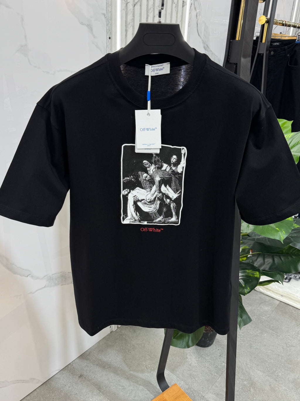 Ανδρικό T-SHIRT OFF WHITE - NEW1477