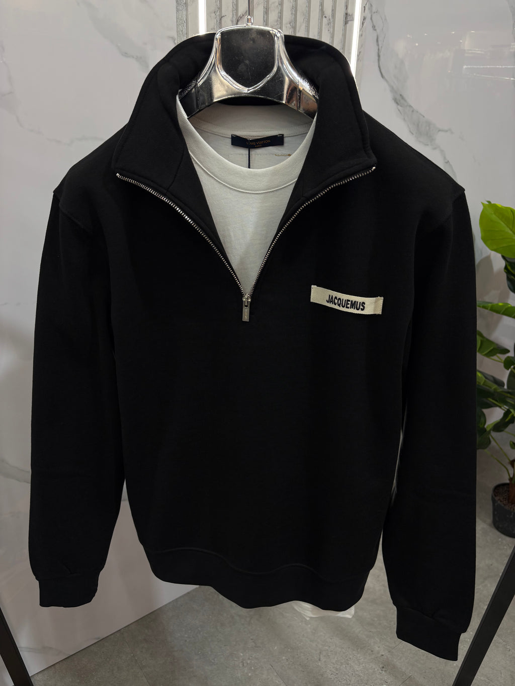 SWEATSHIRT JACQUEMUS HALF ZIP - NEW1351