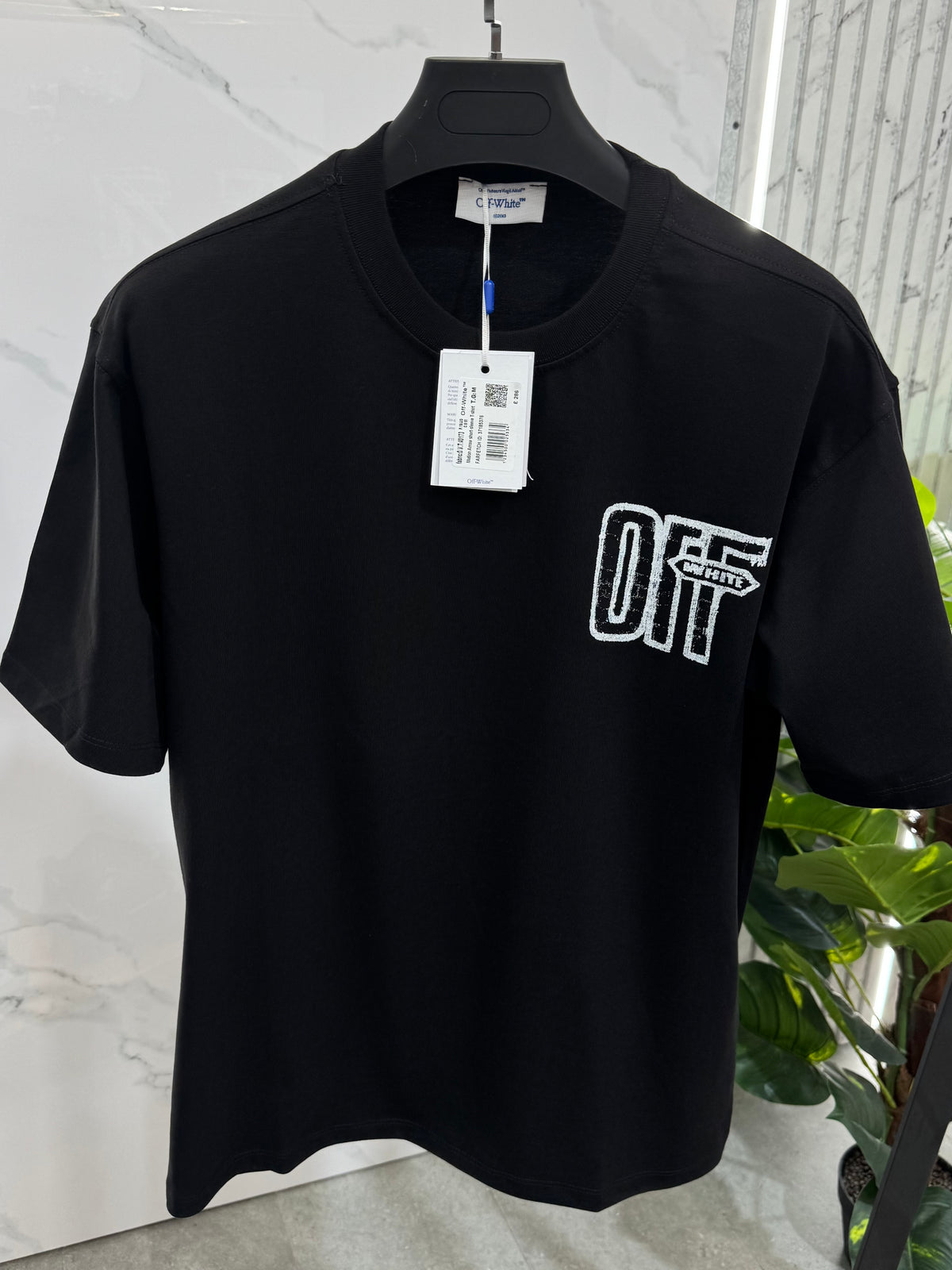 OFF-WHITE Sketch Arrow T-Shirt – Black / White - NEW1878