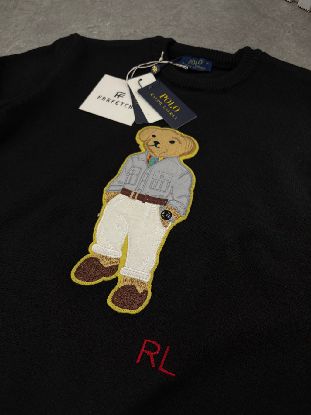 ΠΛΕΚΤΗ POLO RALPH LAUREN ΜΑΚΡΥΜΑΝΙΚΗ - NEW1282