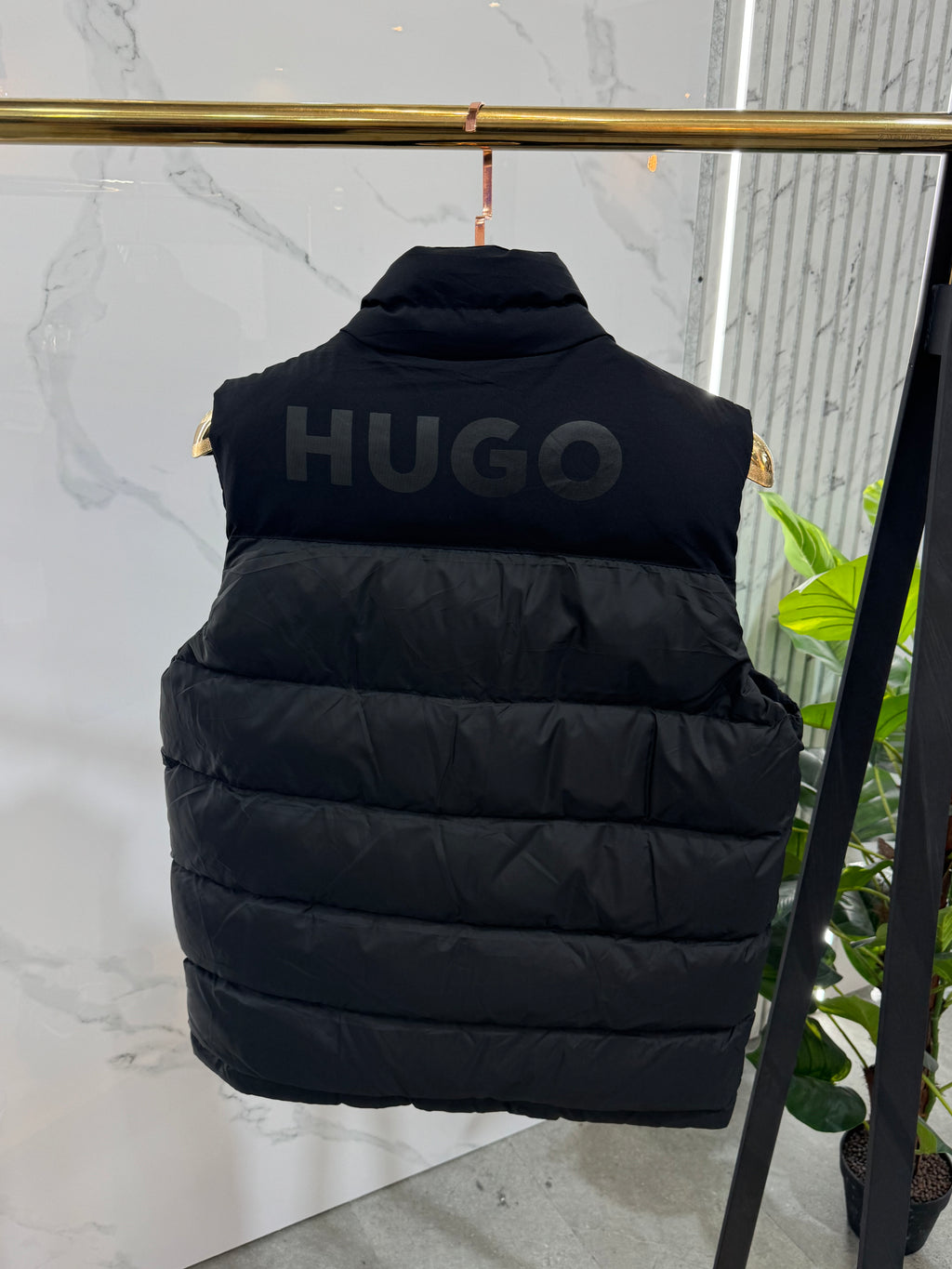 HUGO Padded Vest / Bodywarmer – Black - NEW1826