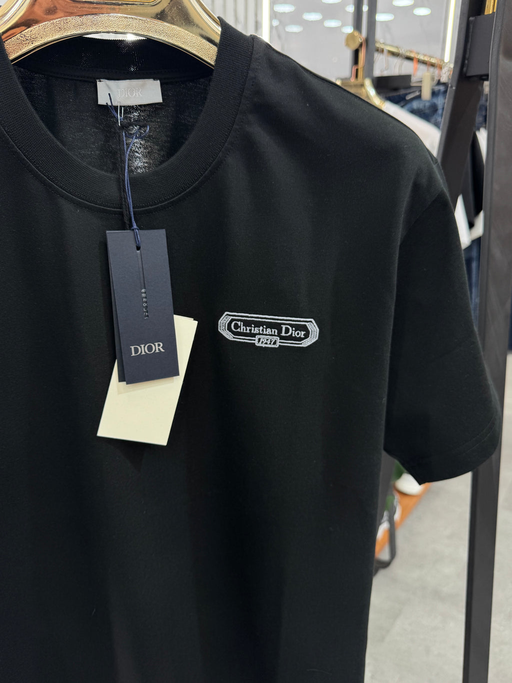 Christian Dior 1947 T-Shirt – Black - NEW1773