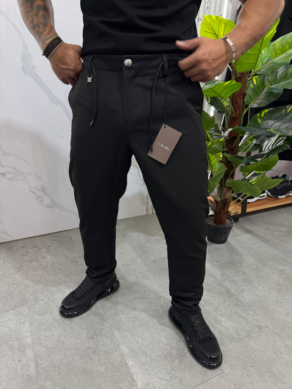 ΥΦΑΣΜΑΤΙΝΟ ΠΑΝΤΕΛΟΝΙ LORO PIANA - NEW1372