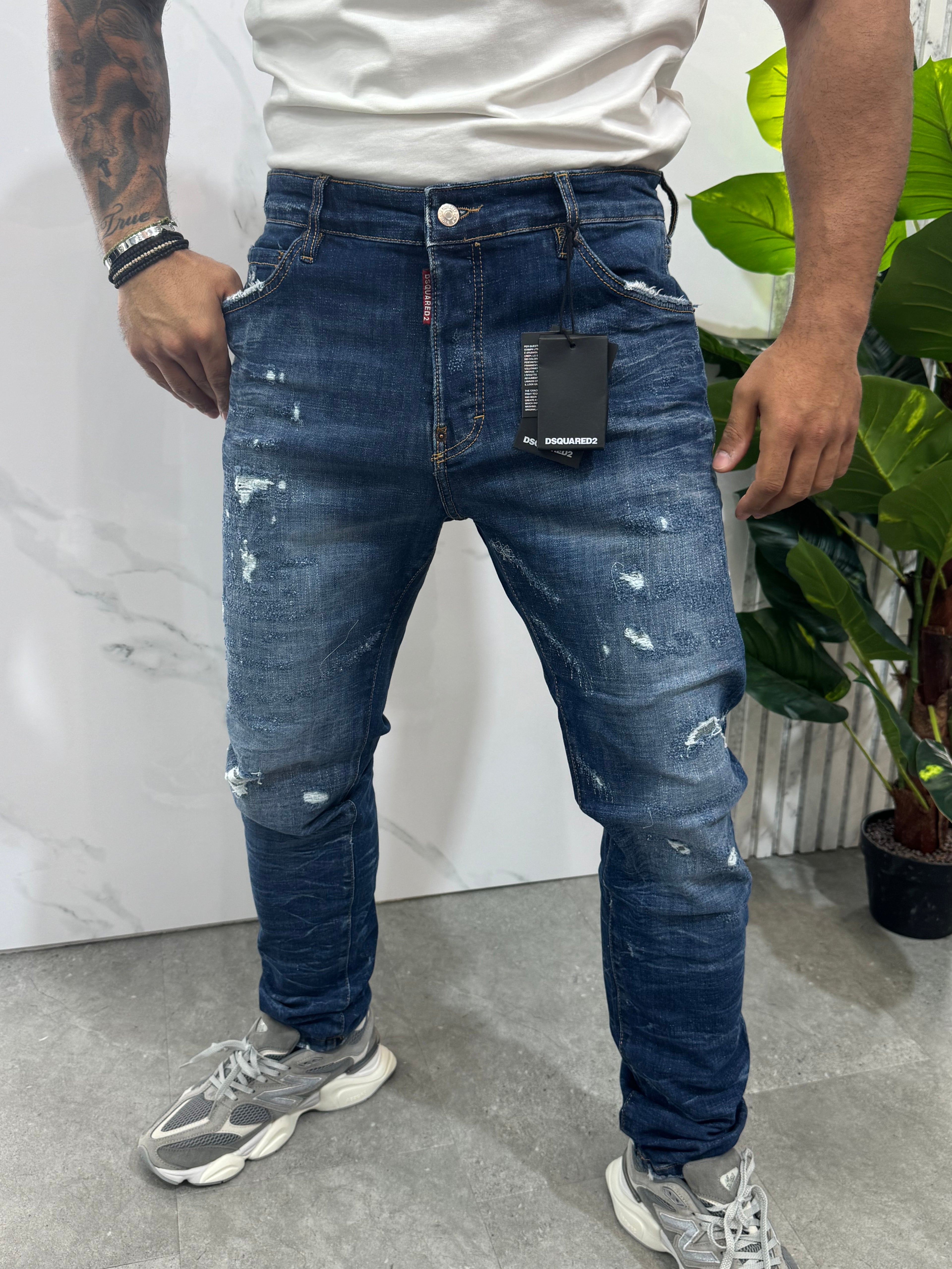 Dsquared2 "Cool Guy" Denim Jean - Dark Blue - NEW1675