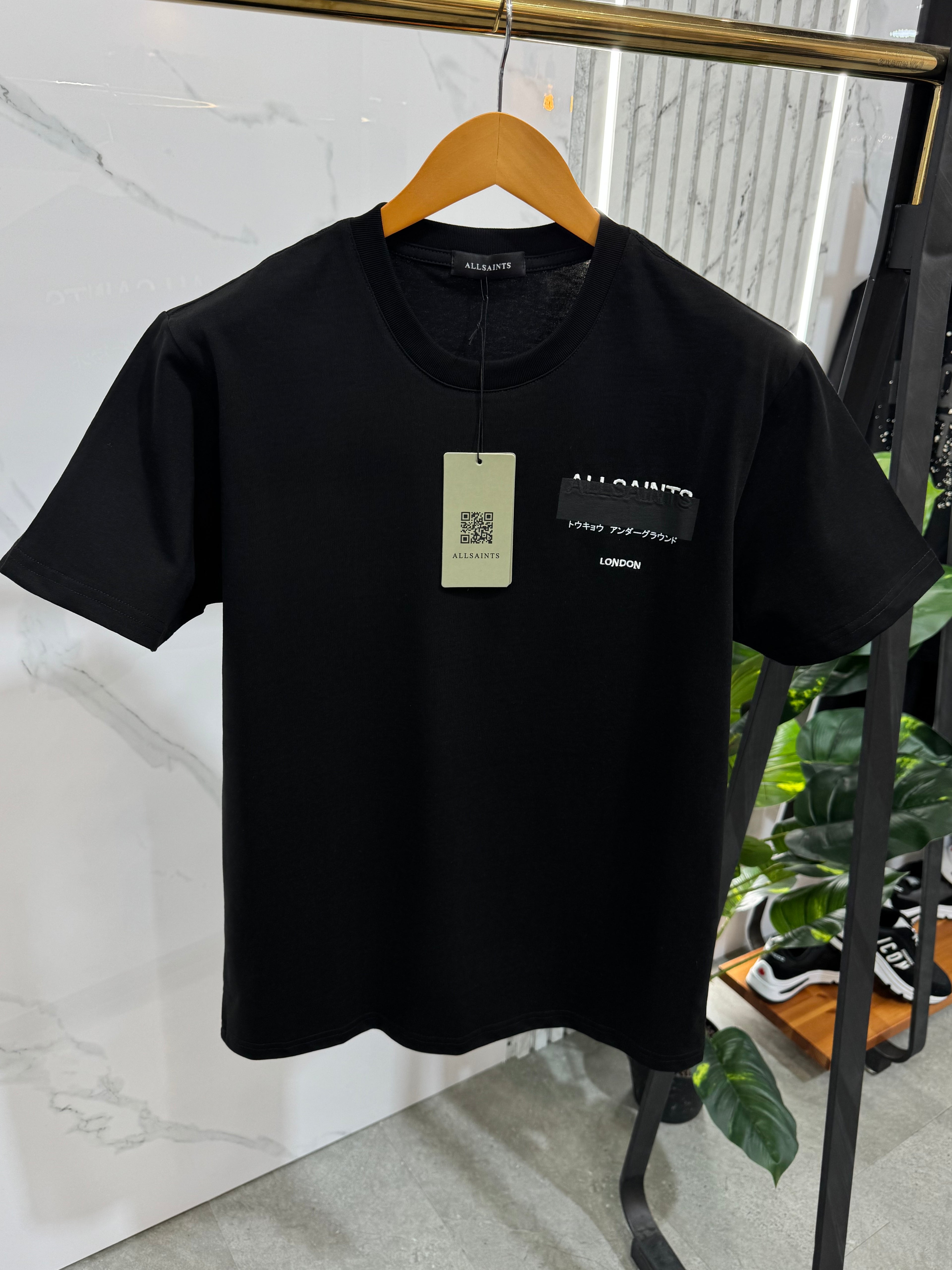 AllSaints Ανδρικό T-shirt "Underground London" - Black - NEW1669