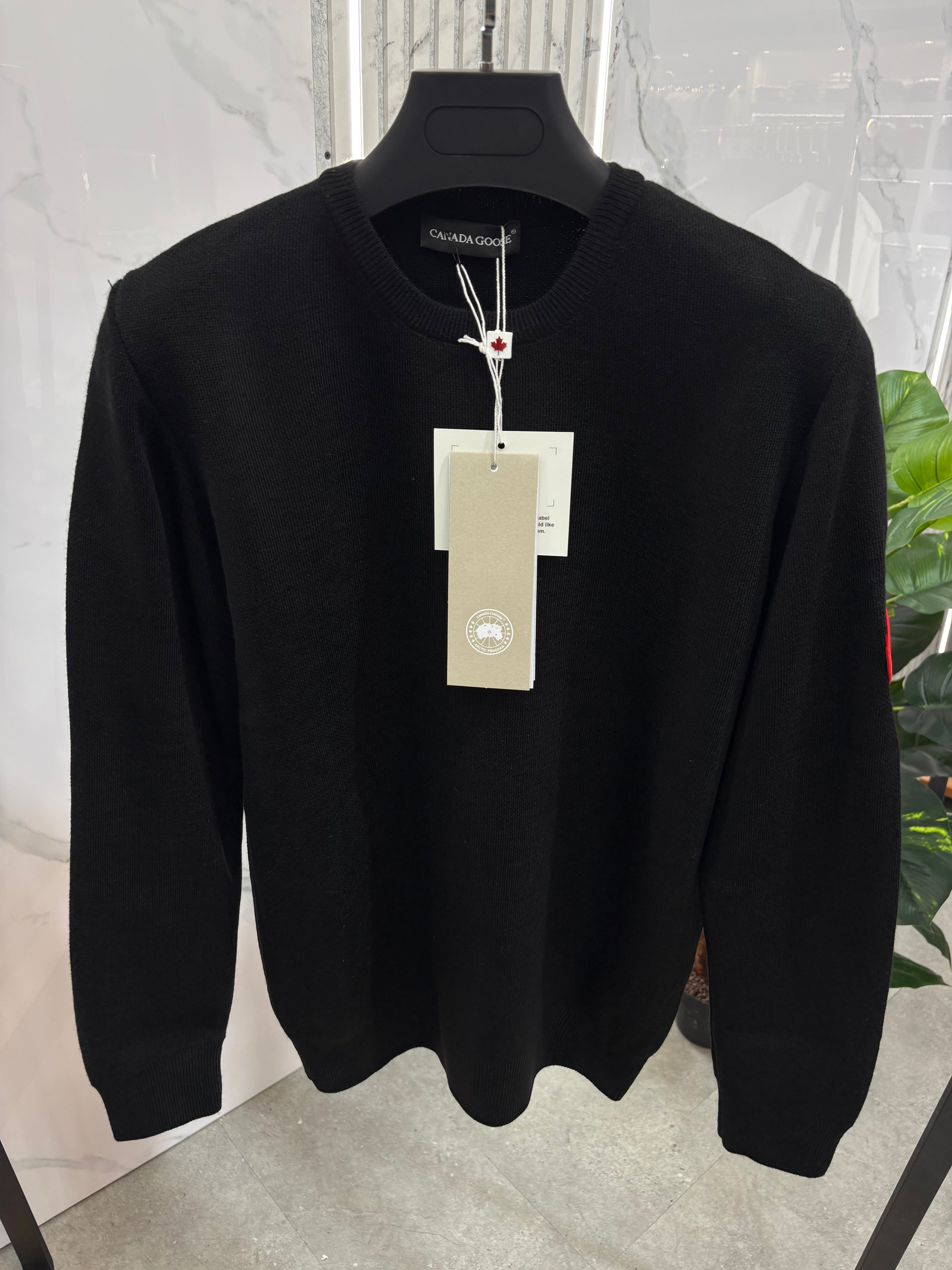 ΠΛΕΚΤΗ CANADA GOOSE ΜΑΚΡΥΜΑΝΙΚΗ - NEW1322