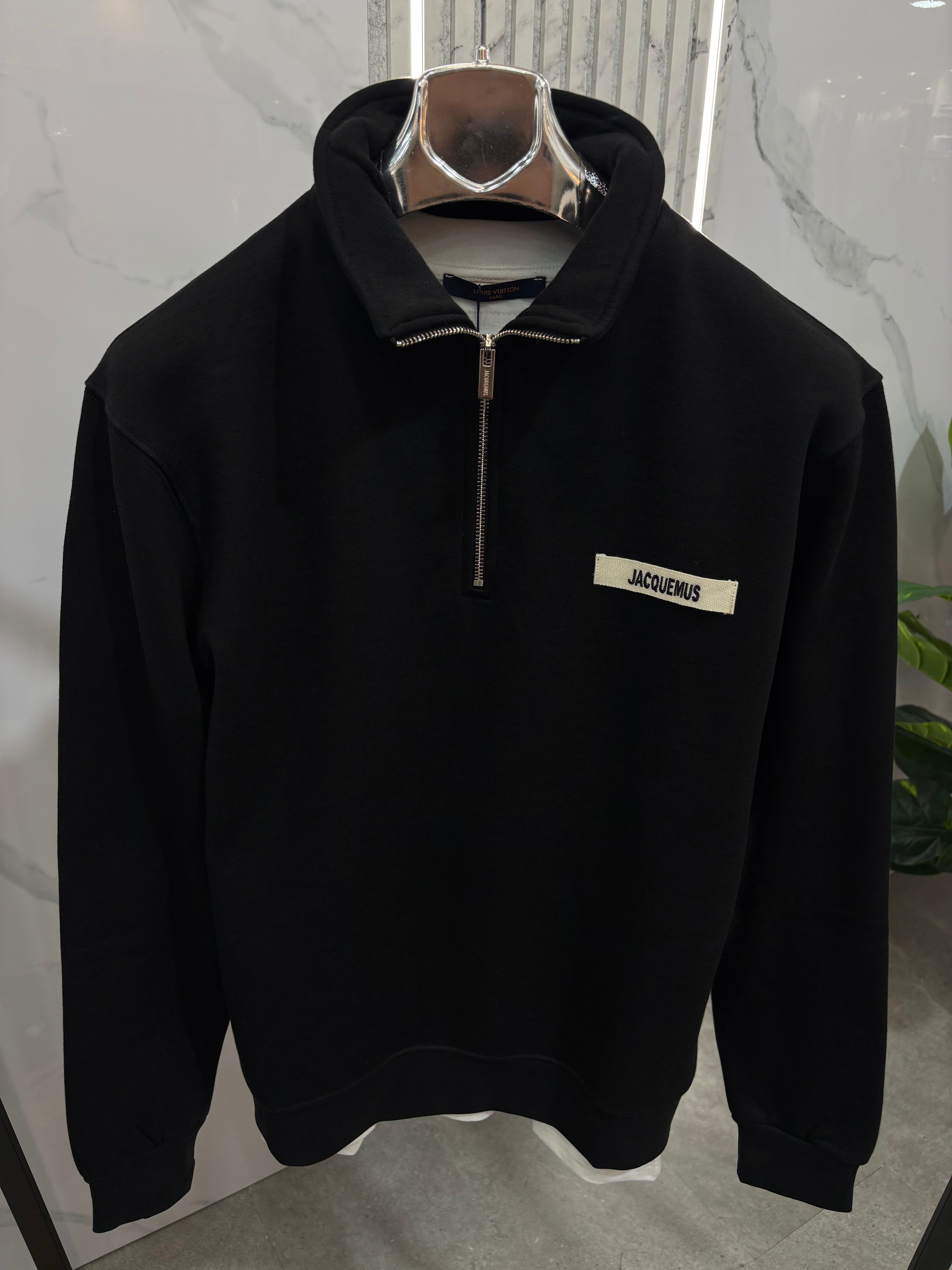 SWEATSHIRT JACQUEMUS HALF ZIP - NEW1351