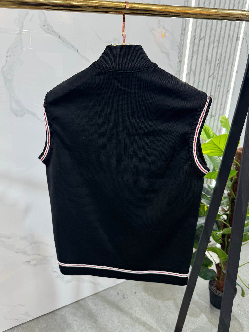 MONCLER Hybrid Padded Vest / Bodywarmer – Black - NEW1823