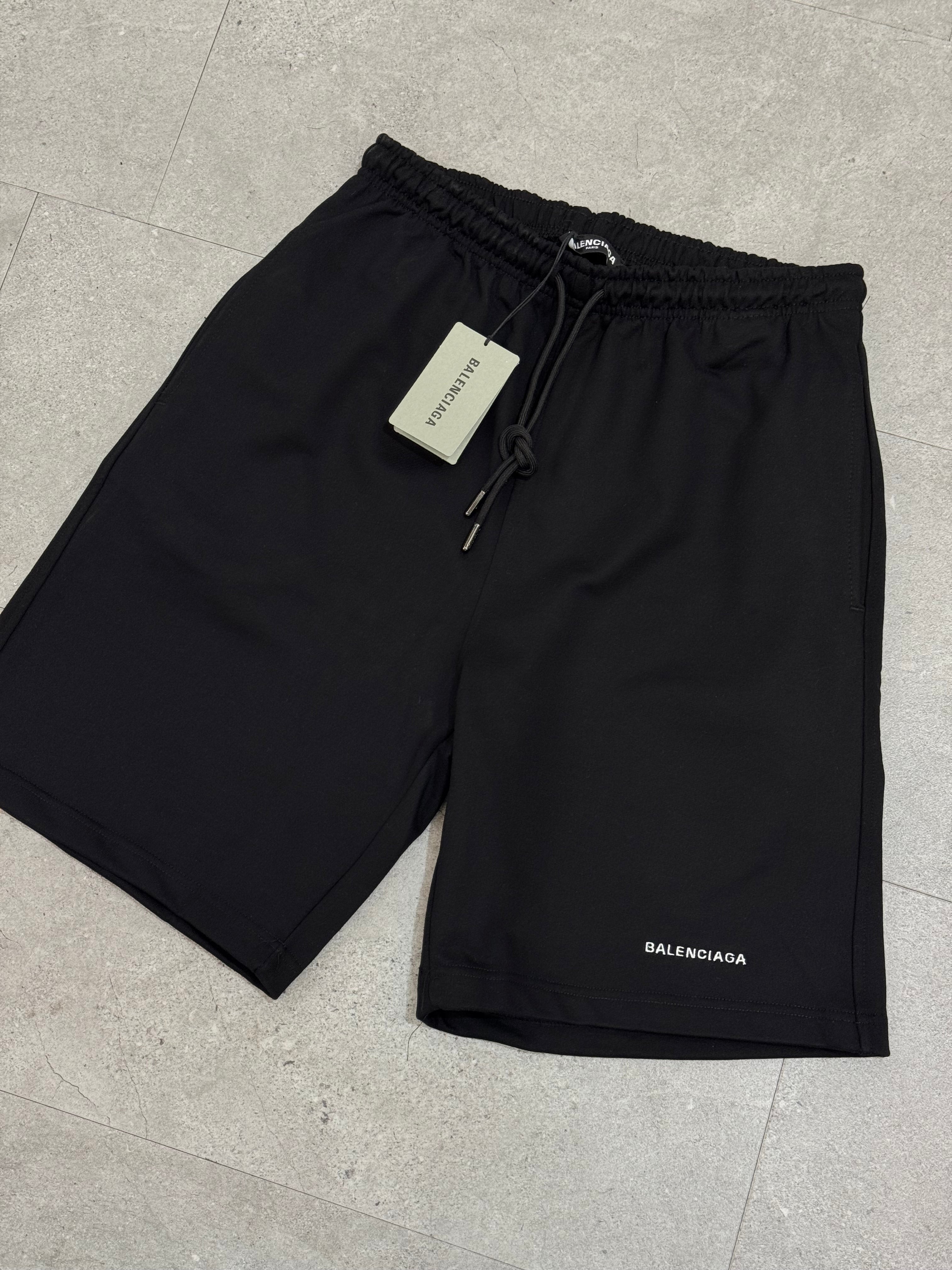 Balenciaga - Black Shorts - NEW1666