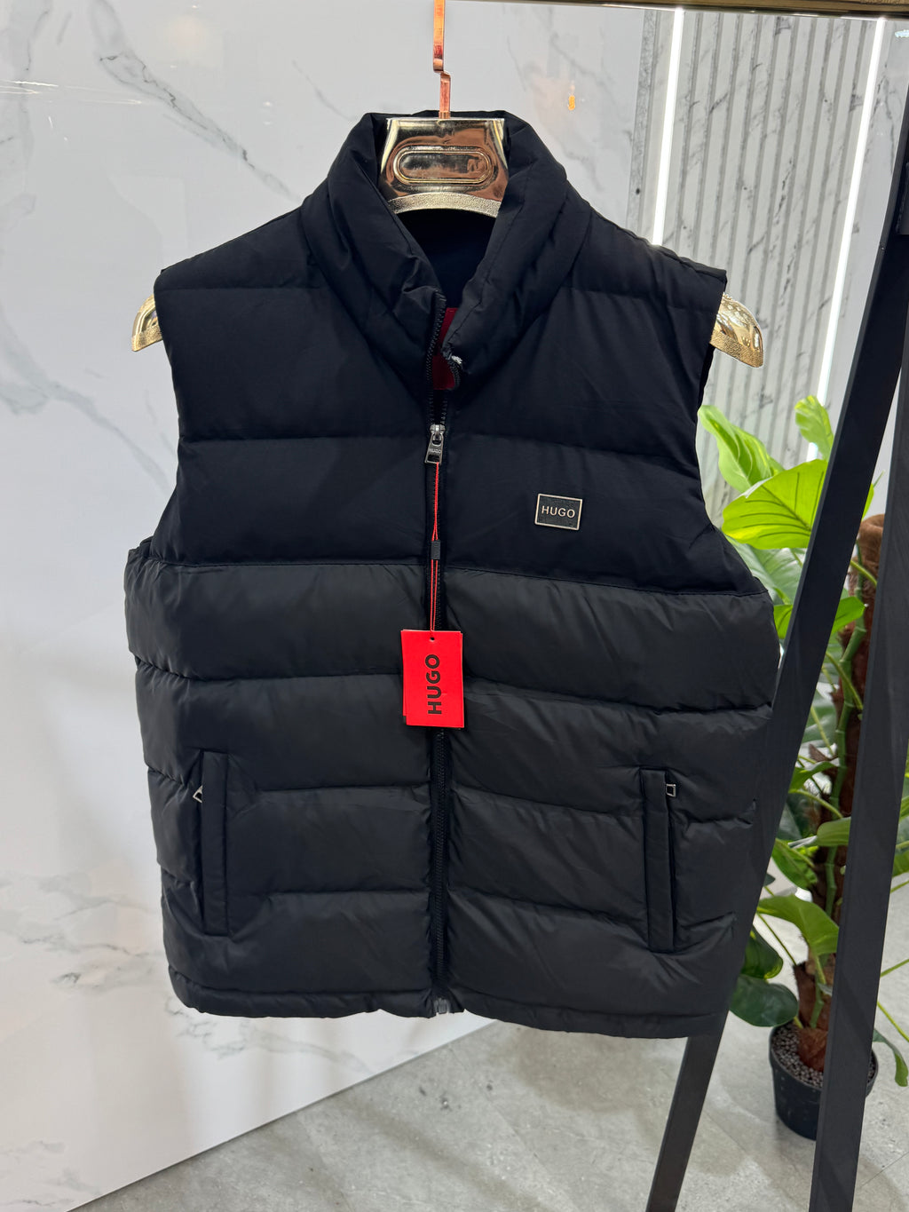 HUGO Padded Vest / Bodywarmer – Black - NEW1826
