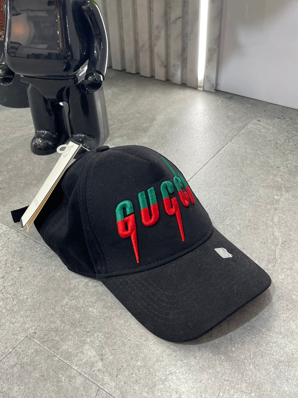 GUCCI Blade Logo Baseball Cap – Black - NEW1741