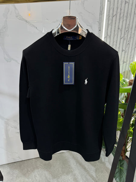 POLO RALPH LAUREN Crewneck Sweatshirt – Black - NEW1869