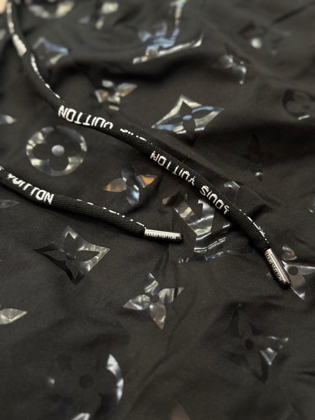 LOUIS VUITTON Monogram Swim Shorts – Total Black - NEW1106