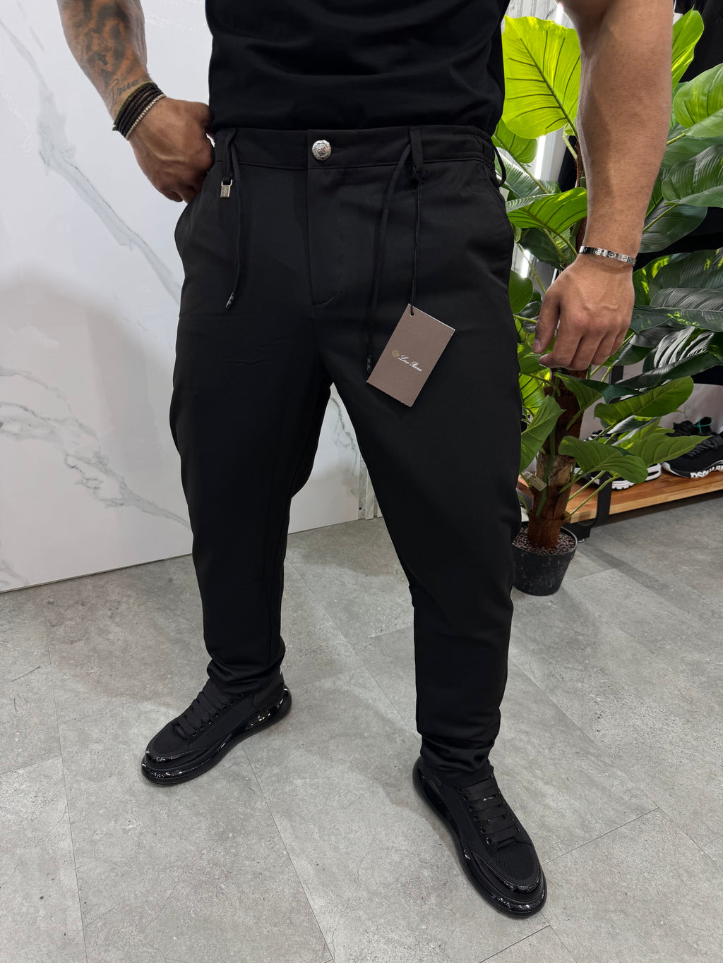 ΥΦΑΣΜΑΤΙΝΟ ΠΑΝΤΕΛΟΝΙ LORO PIANA - NEW1372