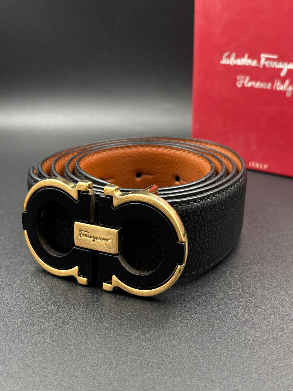 ΔΕΡΜΑΤΙΝΗ ΖΩΝΗ FERRAGAMO - NEW1384