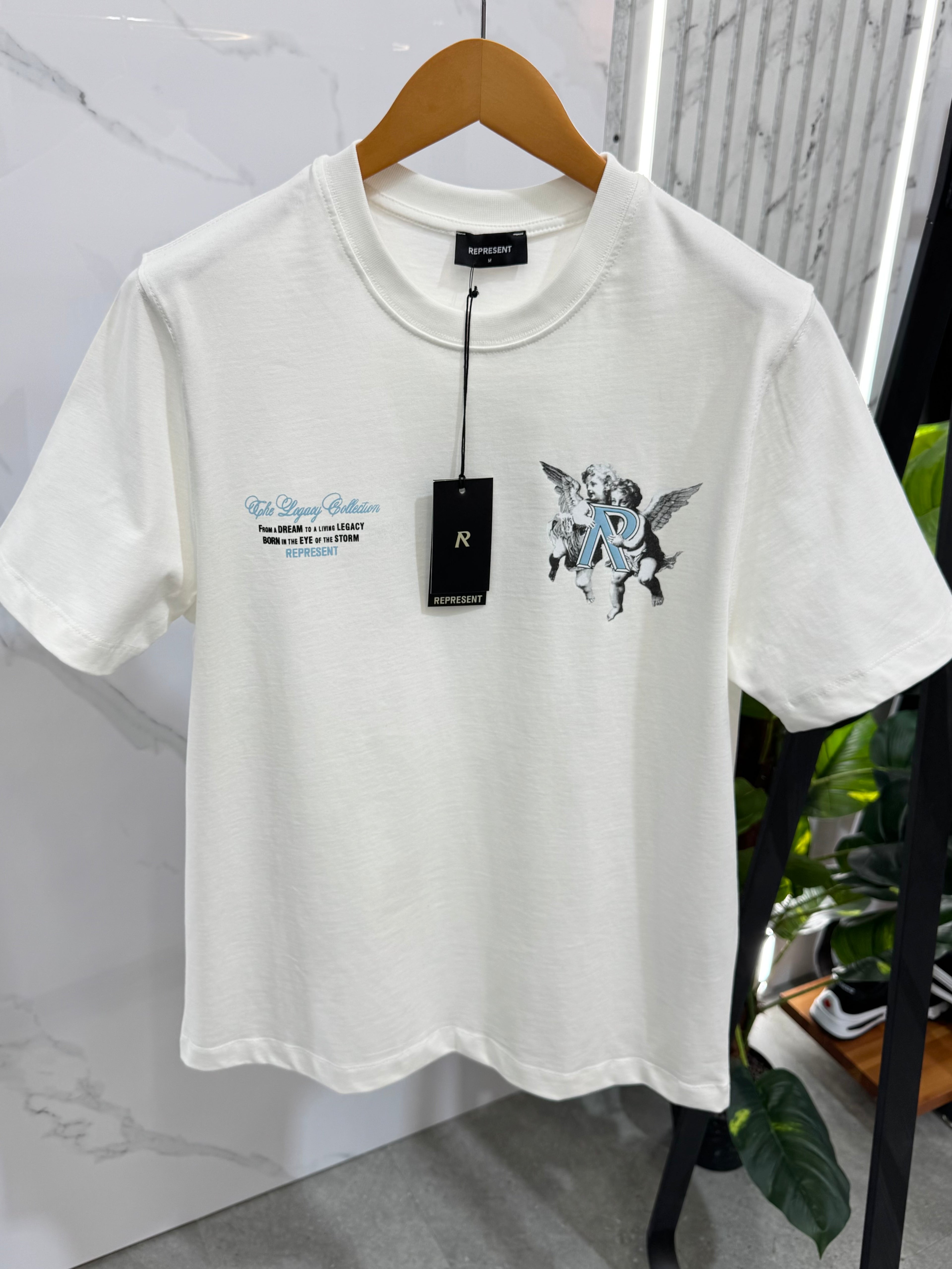 Represent "Angels" Ανδρικό T-shirt - Off White - NEW1673
