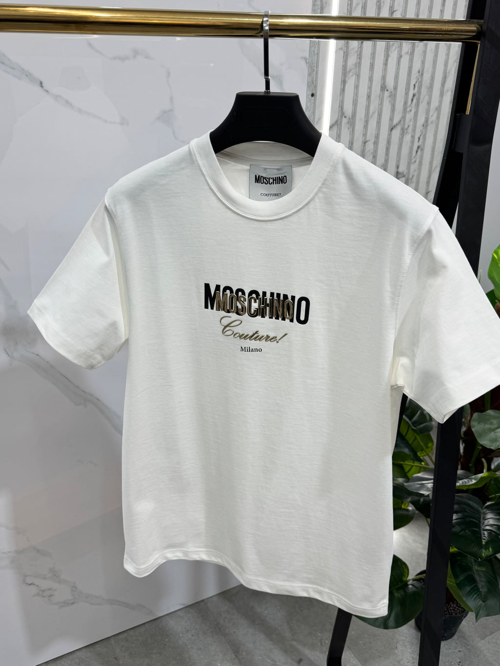 Ανδρικό T-SHIRT MOSCHINO - NEW1495