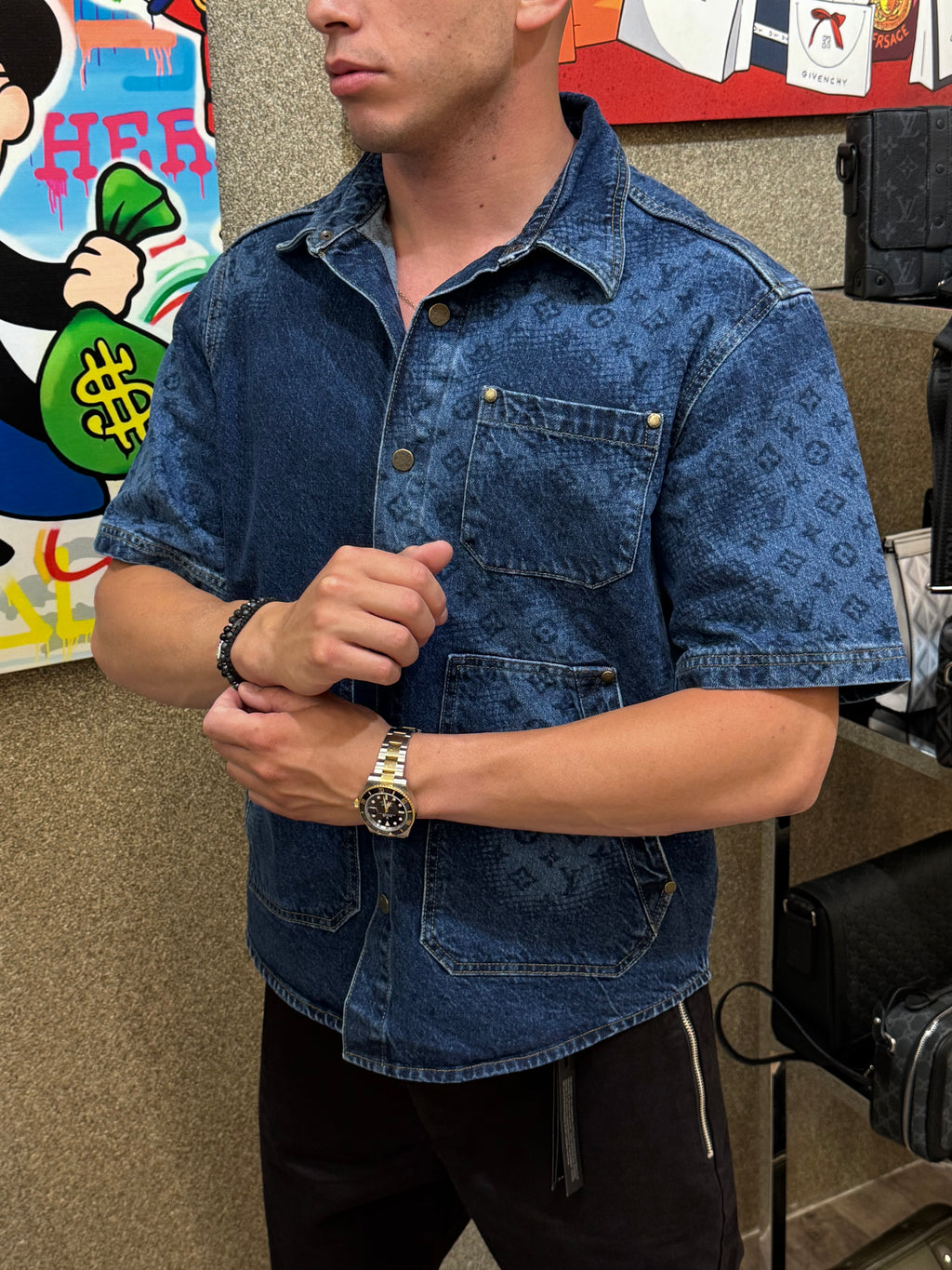 ΠΟΥΚΑΜΙΣΟ LOUIS VUITTON - NEW1072 SUMMER