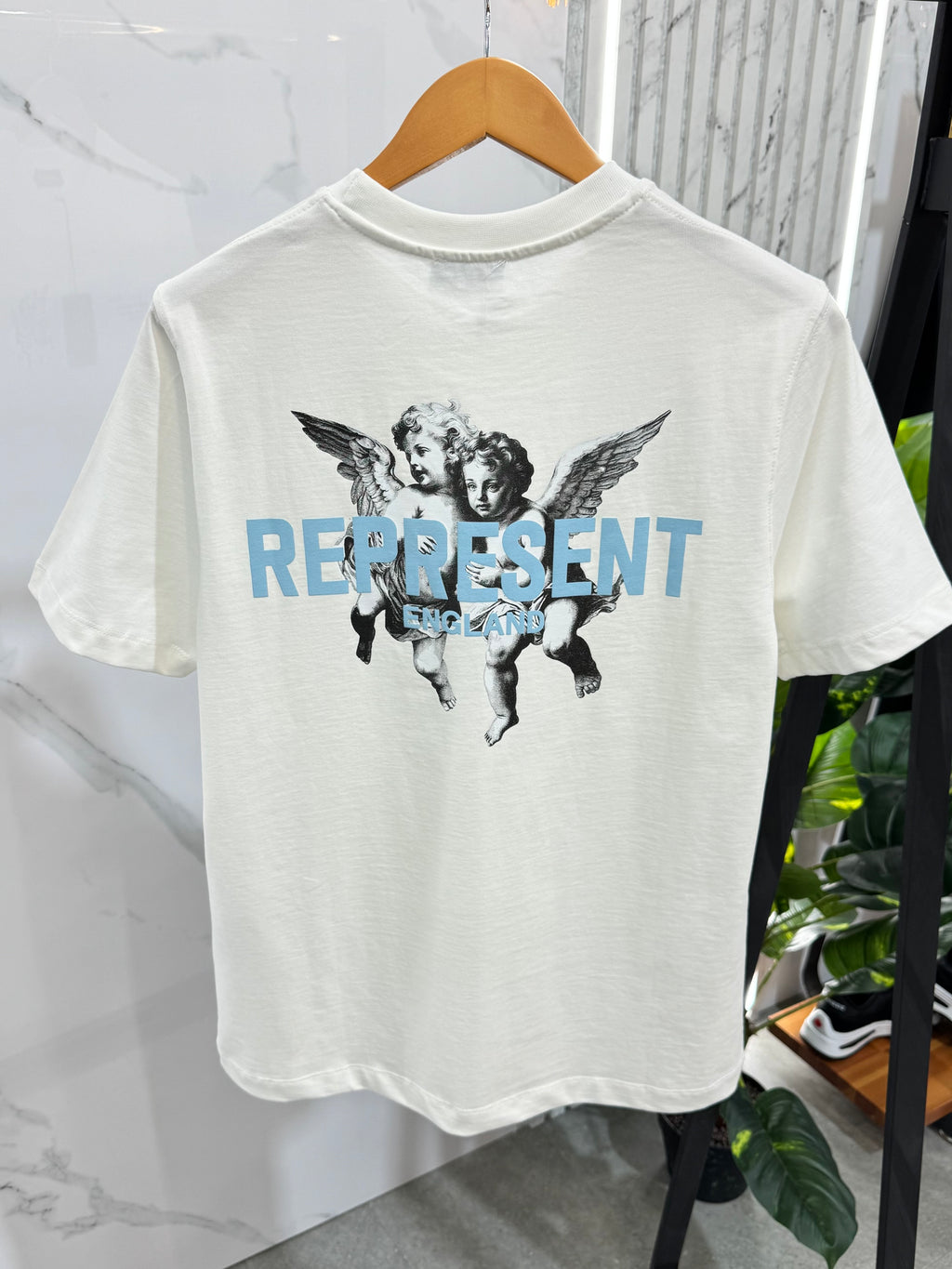 Represent "Angels" Ανδρικό T-shirt - Off White - NEW1673