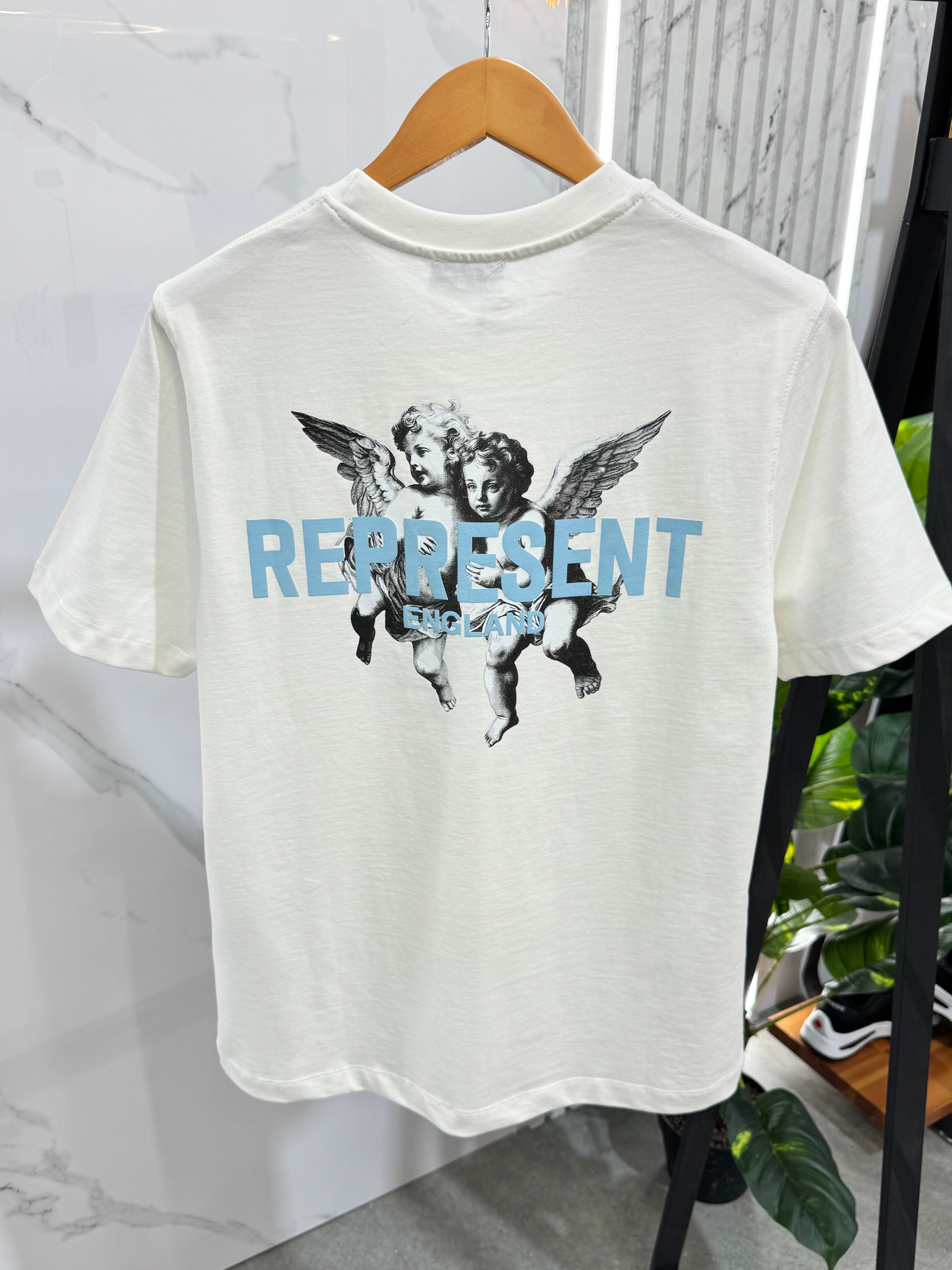 Represent "Angels" Ανδρικό T-shirt - Off White - NEW1673