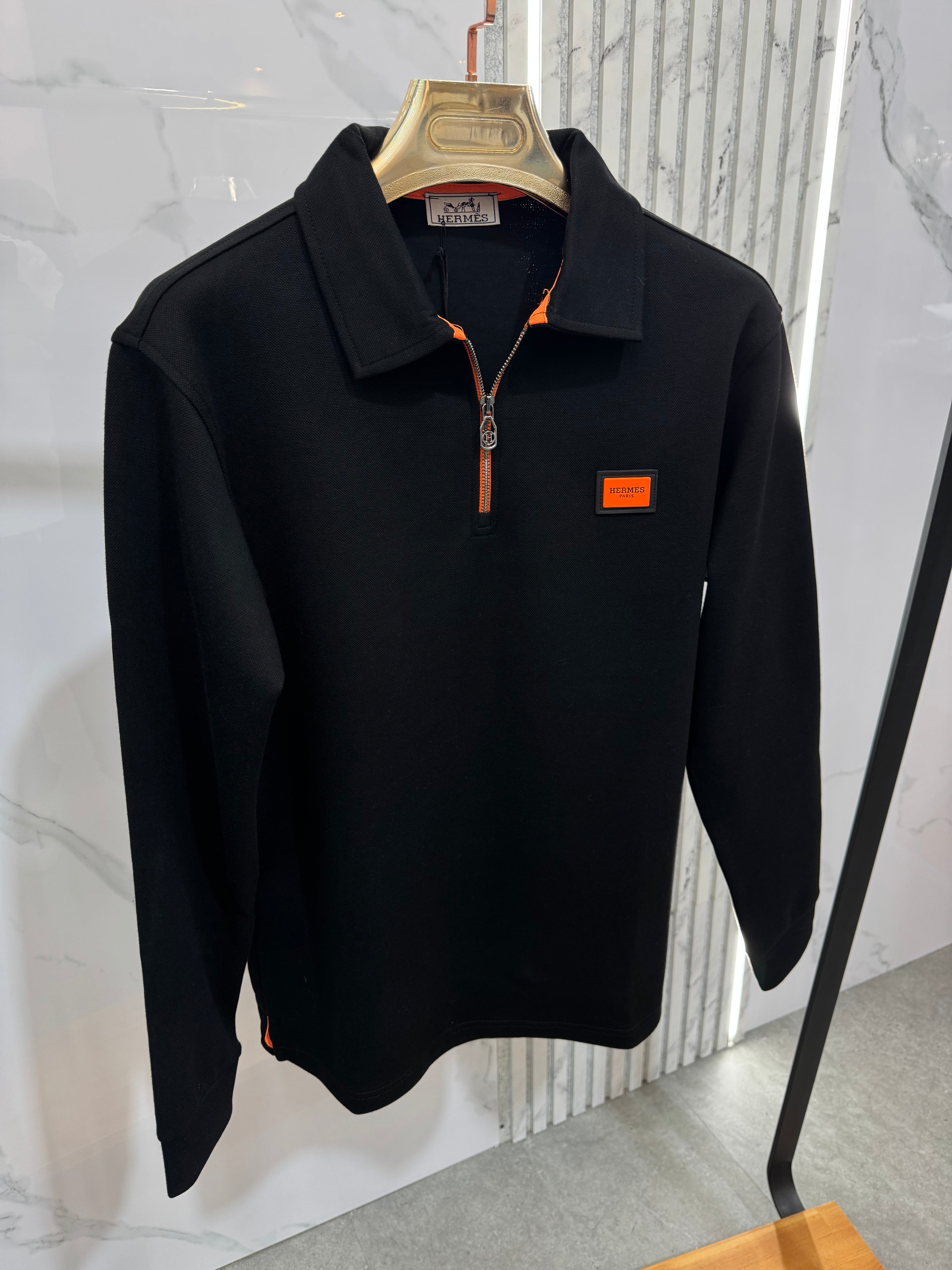 SWEATSHIRT HERMES HALF ZIP - NEW1227