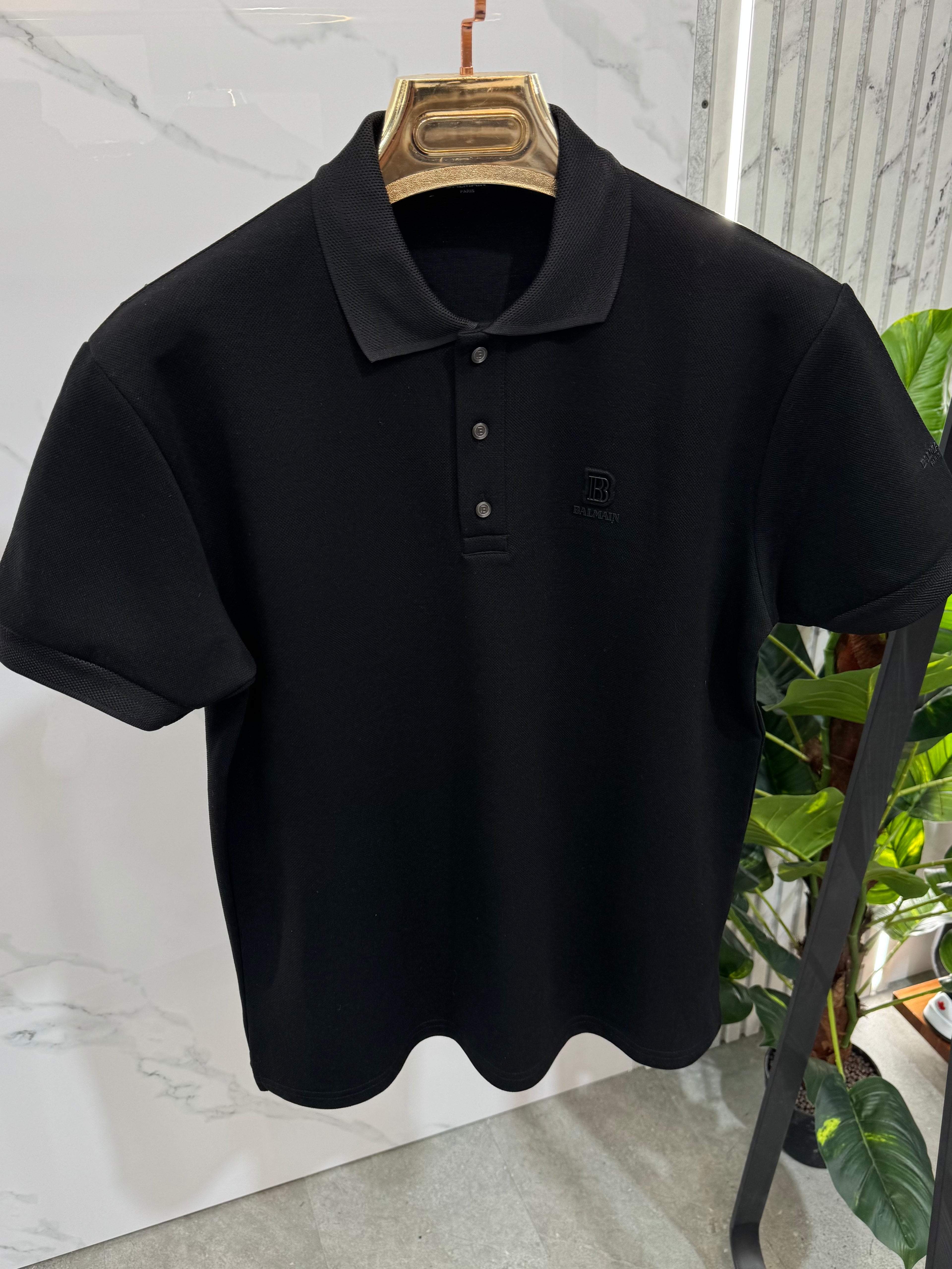 Balmain Polo - Black - NEW1697