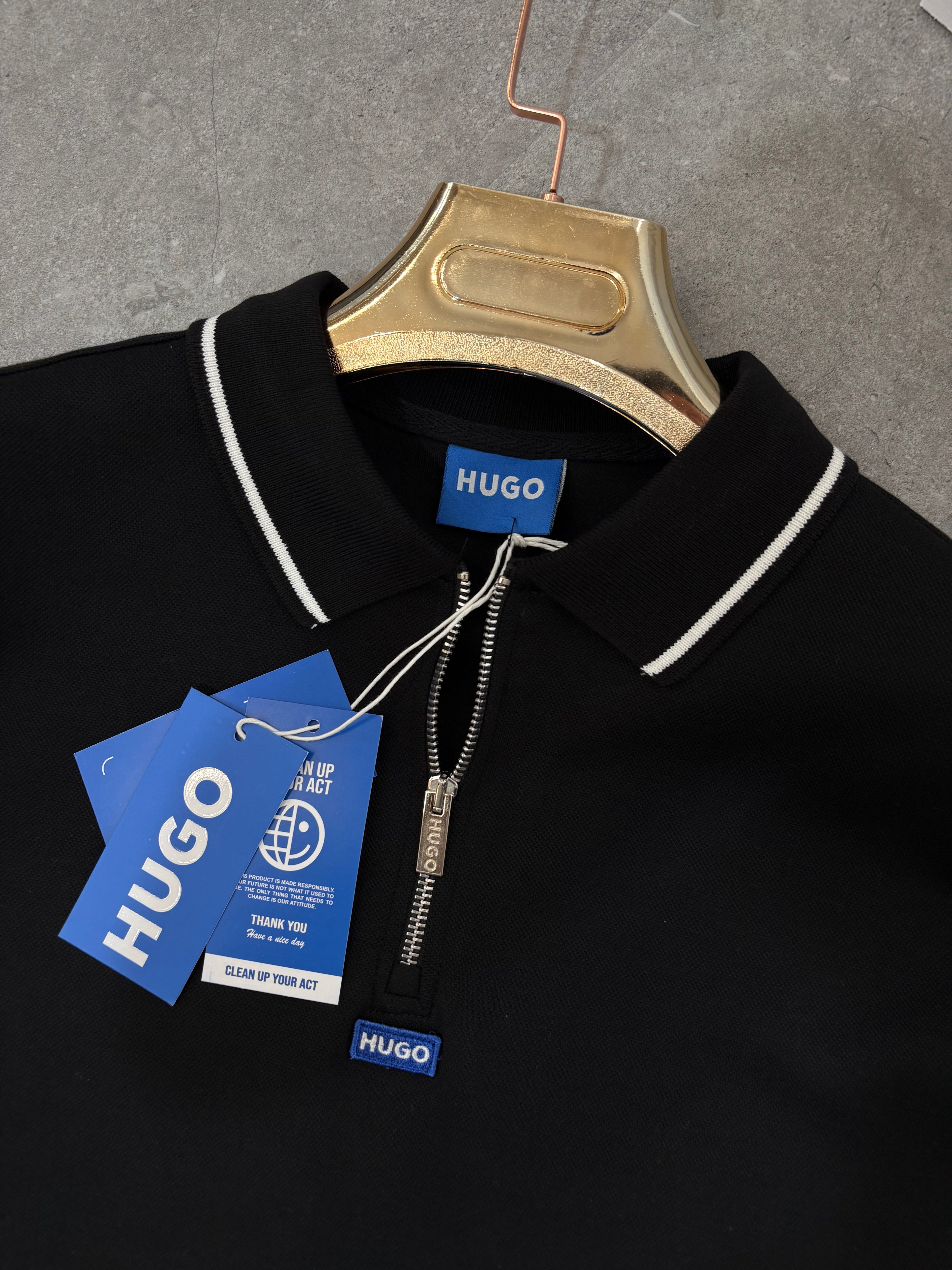 SWEATSHIRT HUGO BOSS HALF ZIP - NEW1275