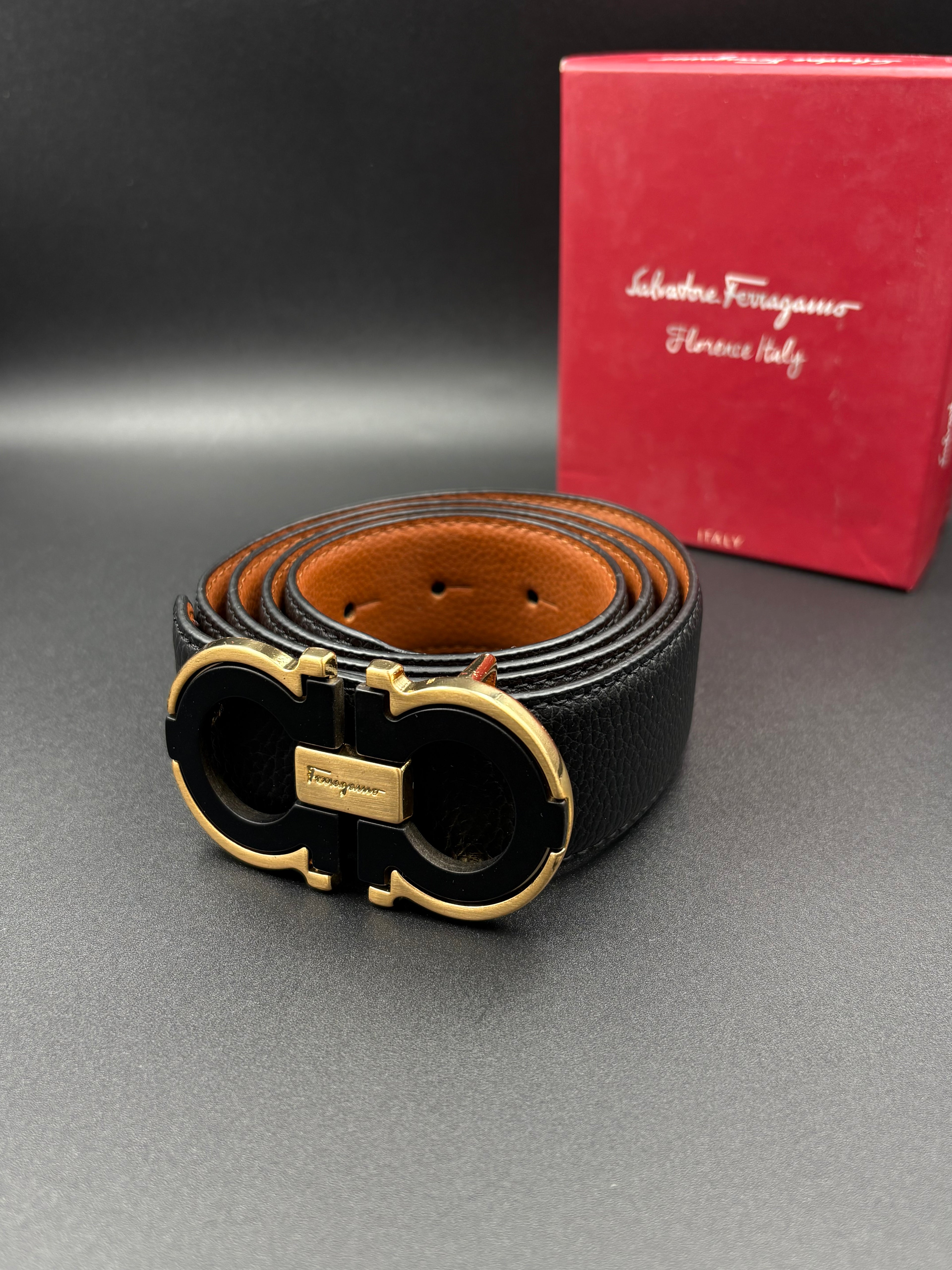 ΔΕΡΜΑΤΙΝΗ ΖΩΝΗ FERRAGAMO - NEW1384