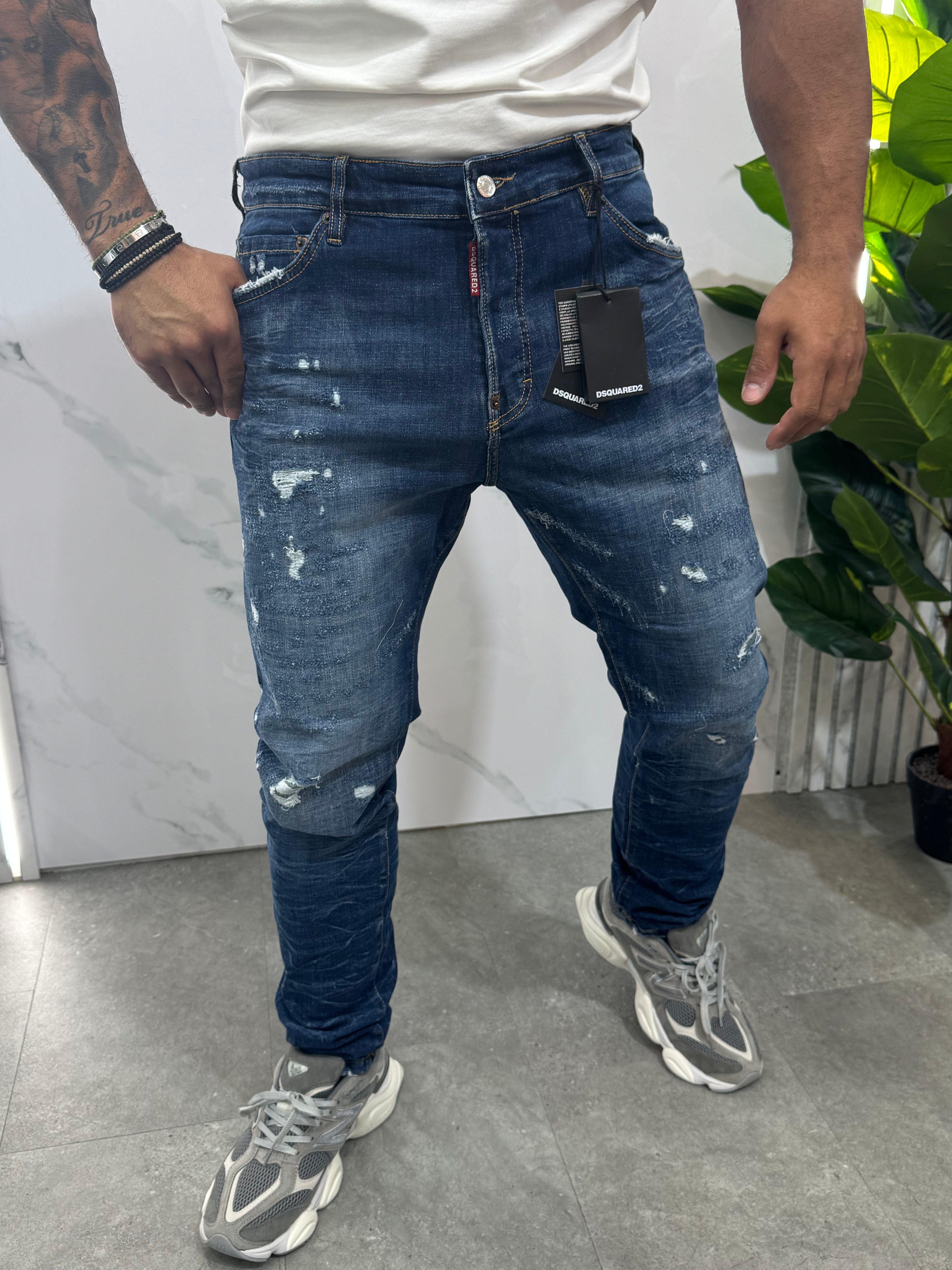 Dsquared2 "Cool Guy" Denim Jean - Dark Blue - NEW1675