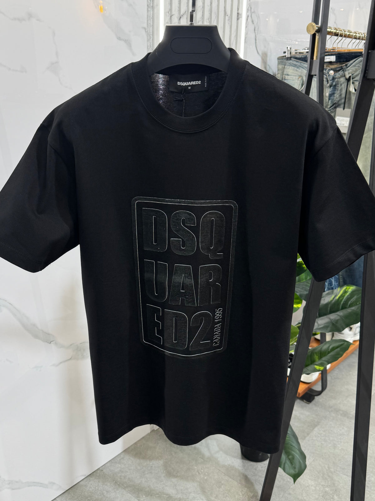 DSQUARED2 Box Logo T-Shirt – Black - NEW1881