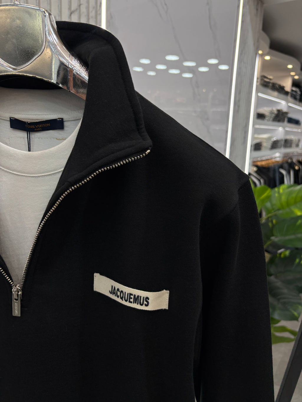 SWEATSHIRT JACQUEMUS HALF ZIP - NEW1351