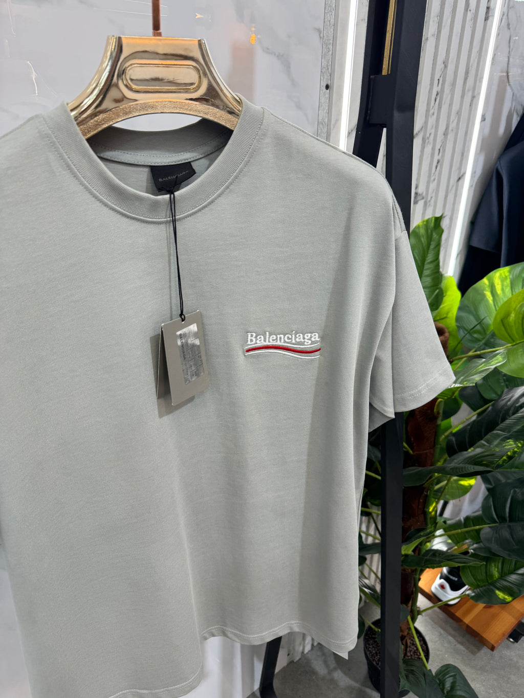 Balenciaga Ανδρικό T-shirt "Political Campaign" - Grey - NEW1724
