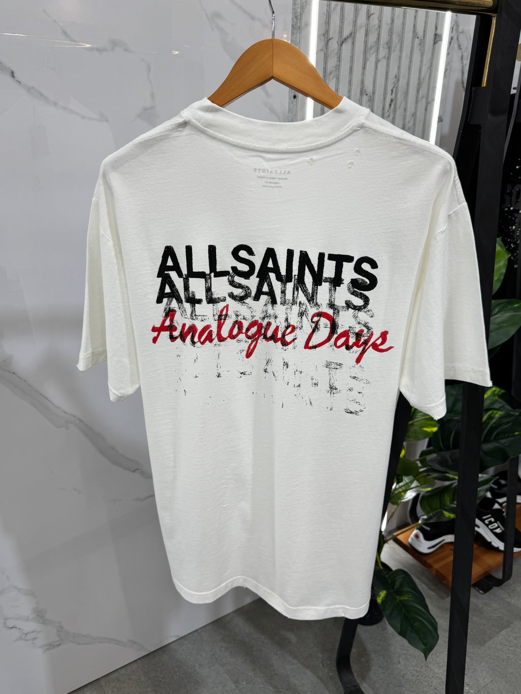 AllSaints Ανδρικό T-shirt "Analogue Days" - White - NEW1684
