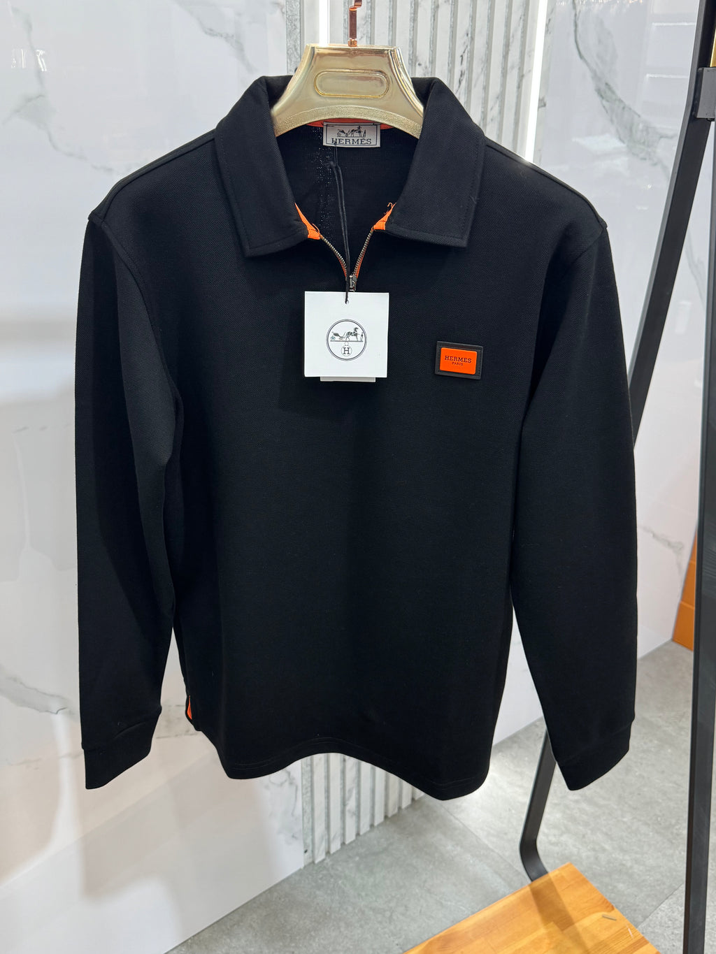 SWEATSHIRT HERMES HALF ZIP - NEW1227