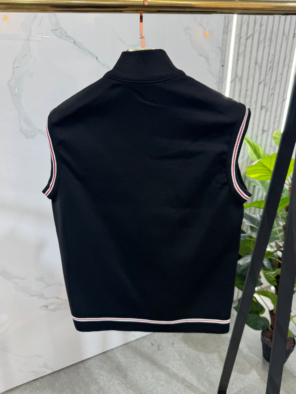 MONCLER Hybrid Padded Vest / Bodywarmer – Black - NEW1823