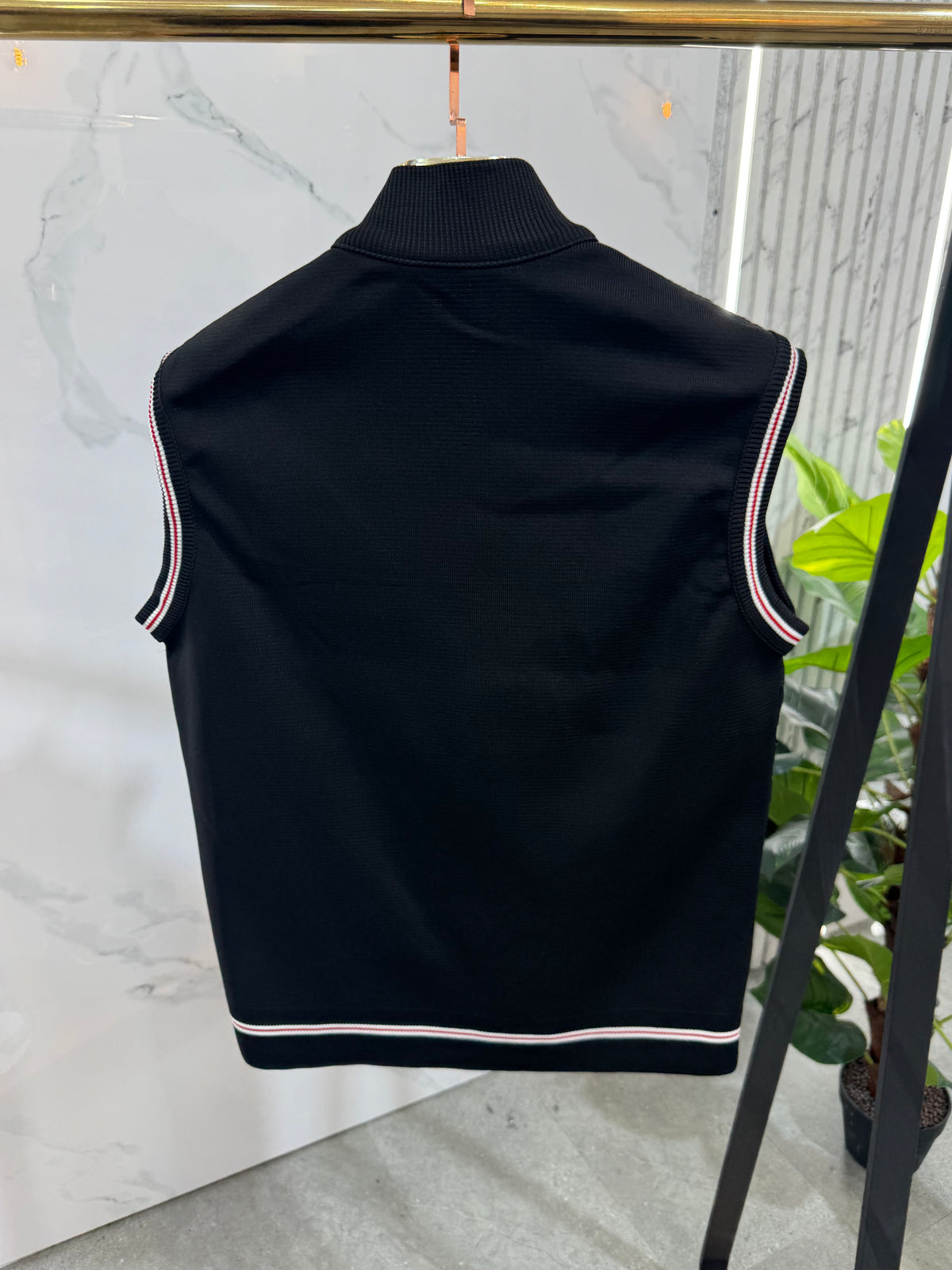 MONCLER Hybrid Padded Vest / Bodywarmer – Black - NEW1823