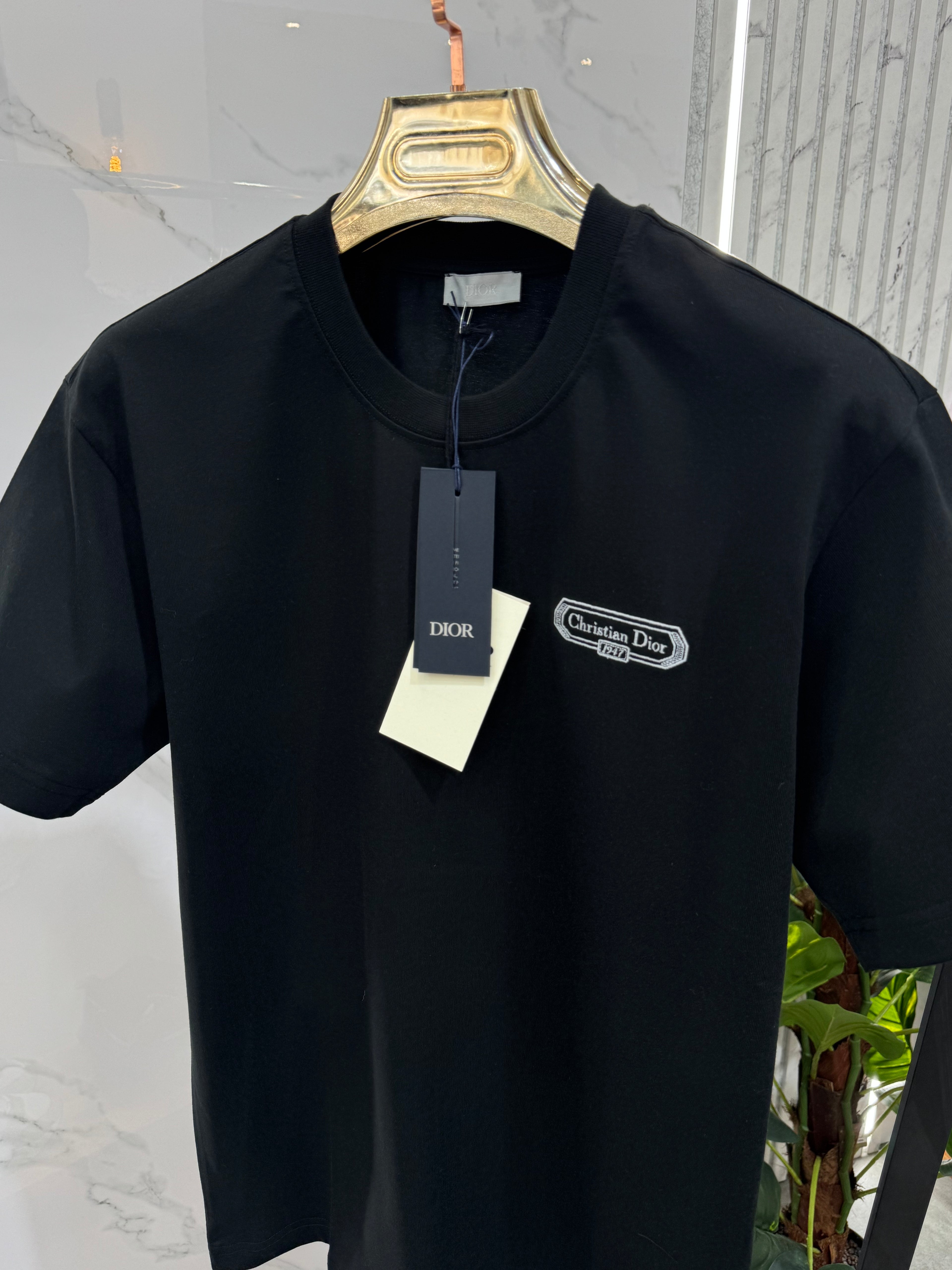 Christian Dior 1947 T-Shirt – Black - NEW1773