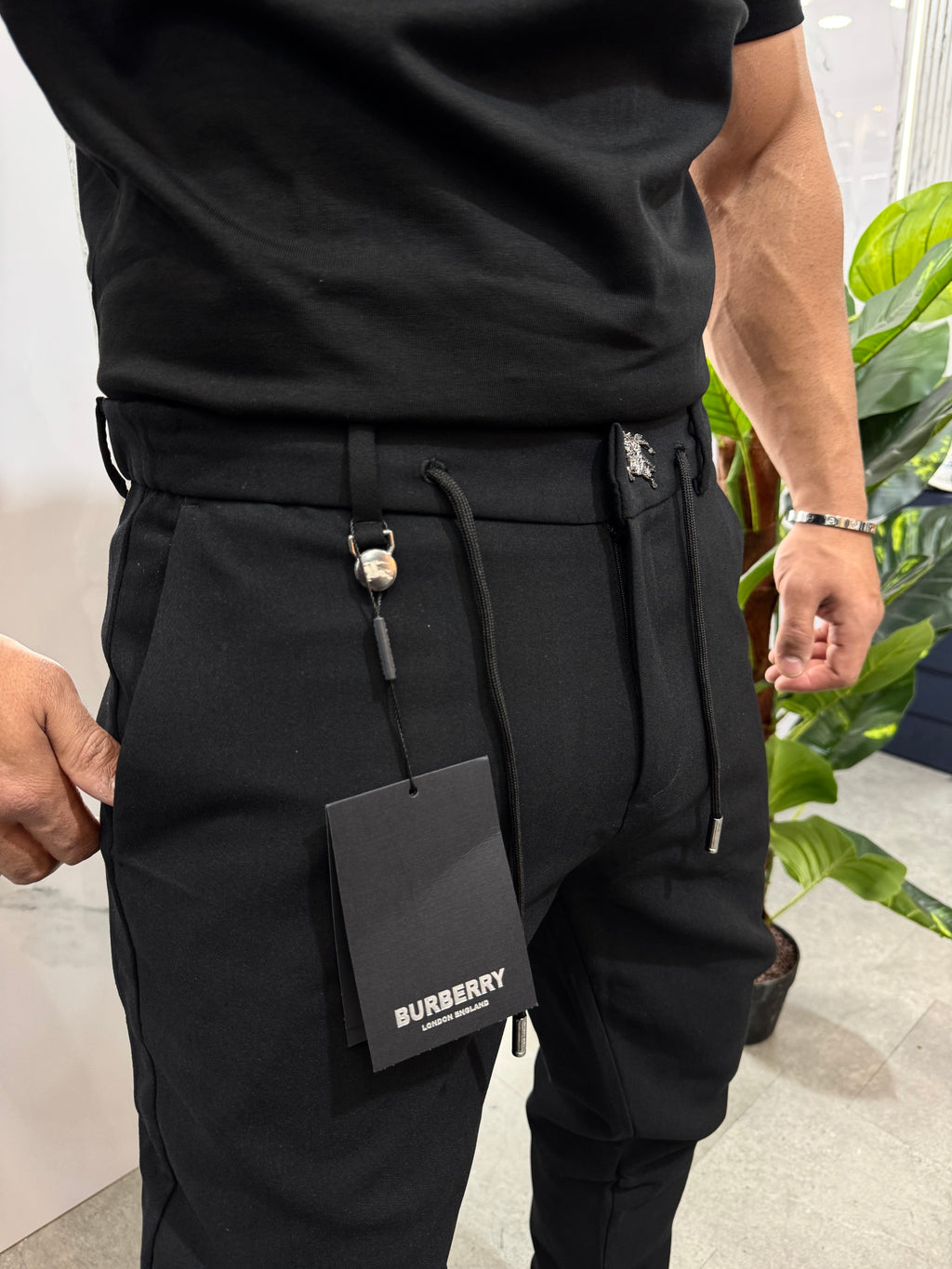 ΥΦΑΣΜΑΤΙΝΟ ΠΑΝΤΕΛΟΝΙ BURBERRY - NEW1343