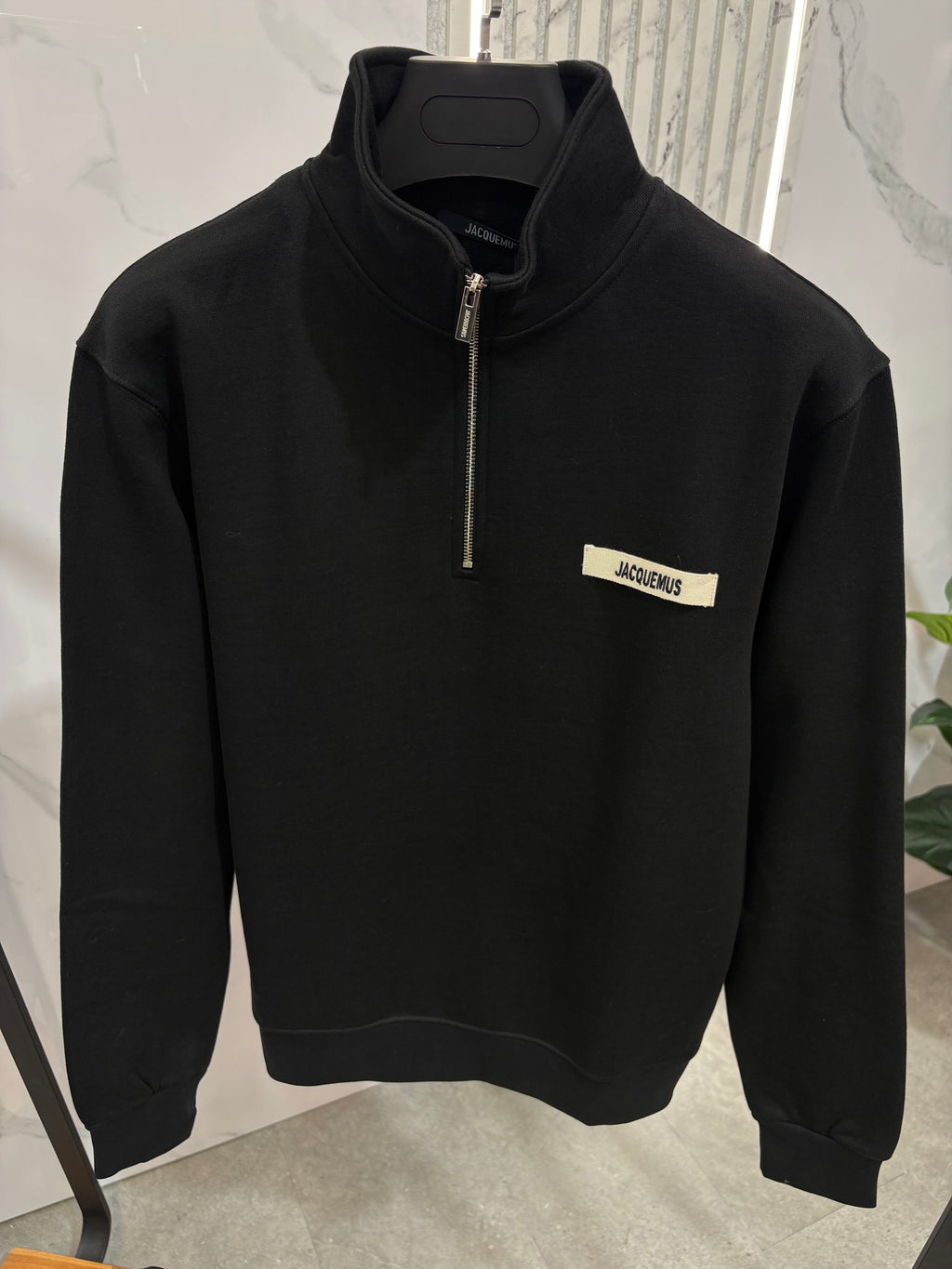 SWEATSHIRT JACQUEMUS HALF ZIP - NEW1351