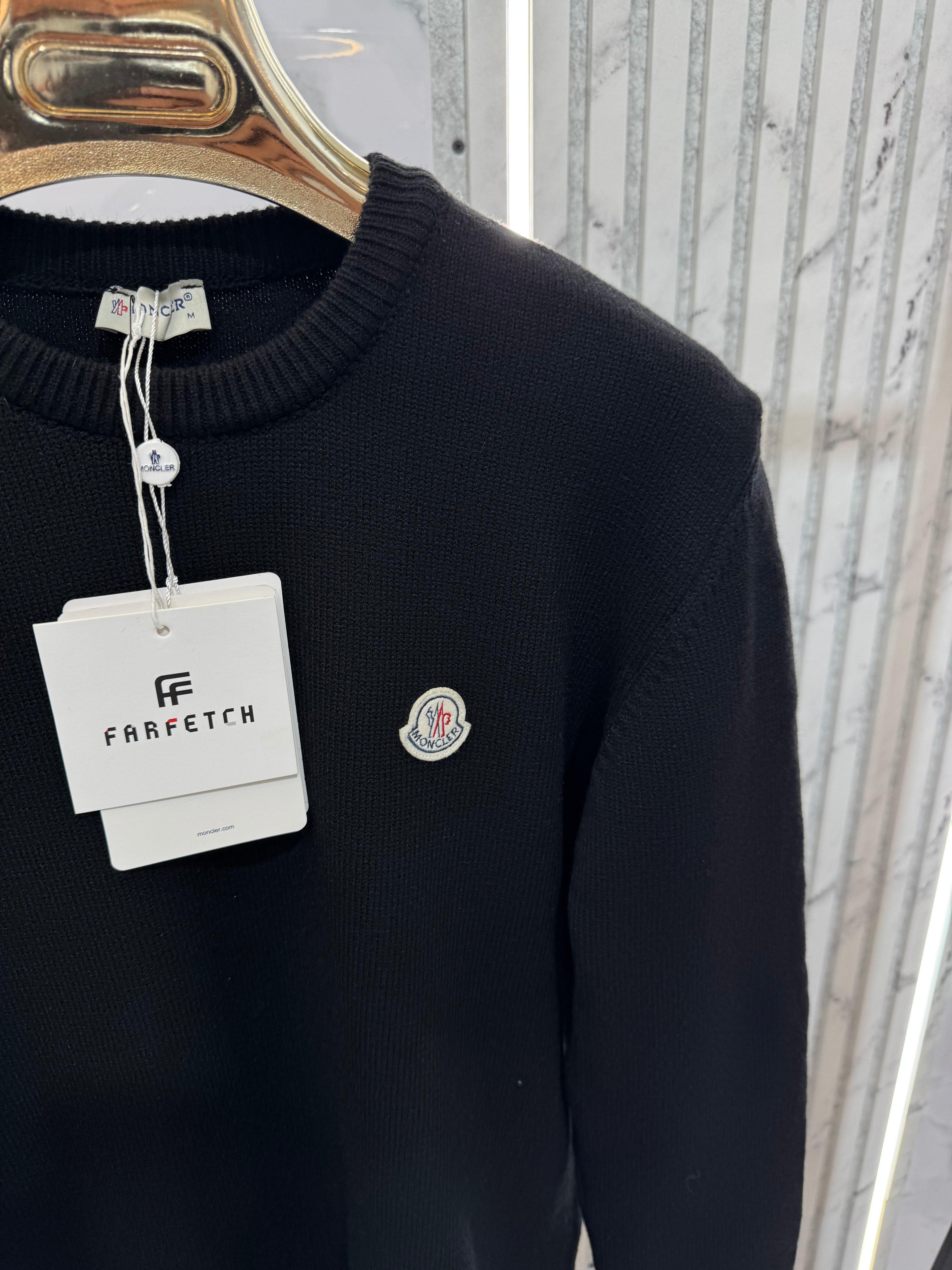 ΠΛΕΚΤΗ MONCLER ΜΑΚΡΥΜΑΝΙΚΗ - NEW1235