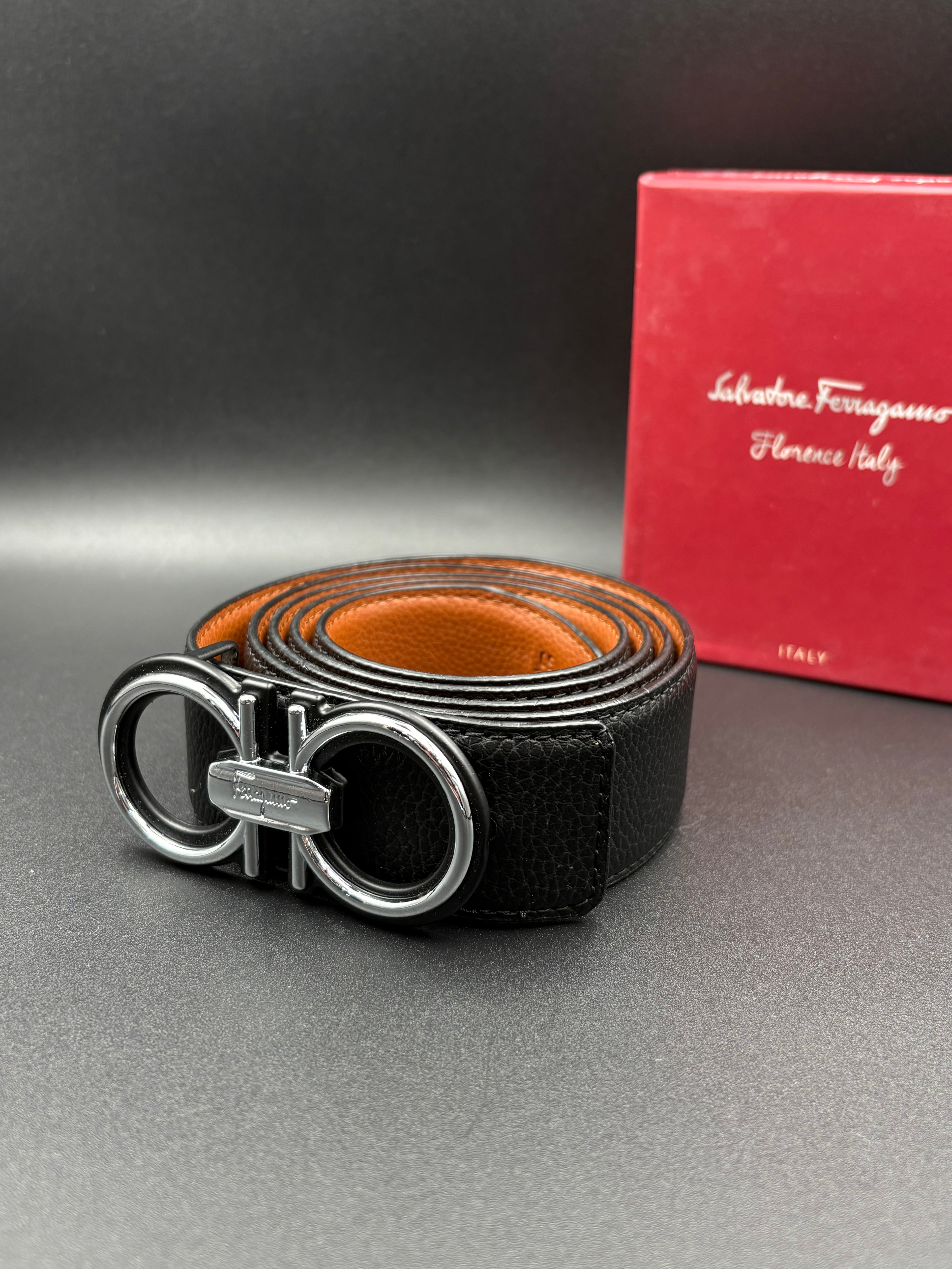 ΔΕΡΜΑΤΙΝΗ ΖΩΝΗ FERRAGAMO - NEW1380