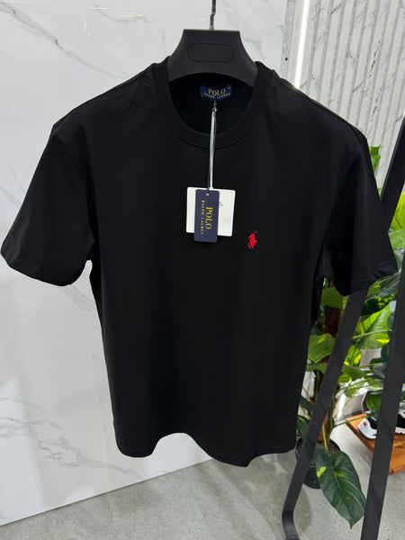 Polo Ralph Lauren T-shirt - Black / Red Pony - NEW1681