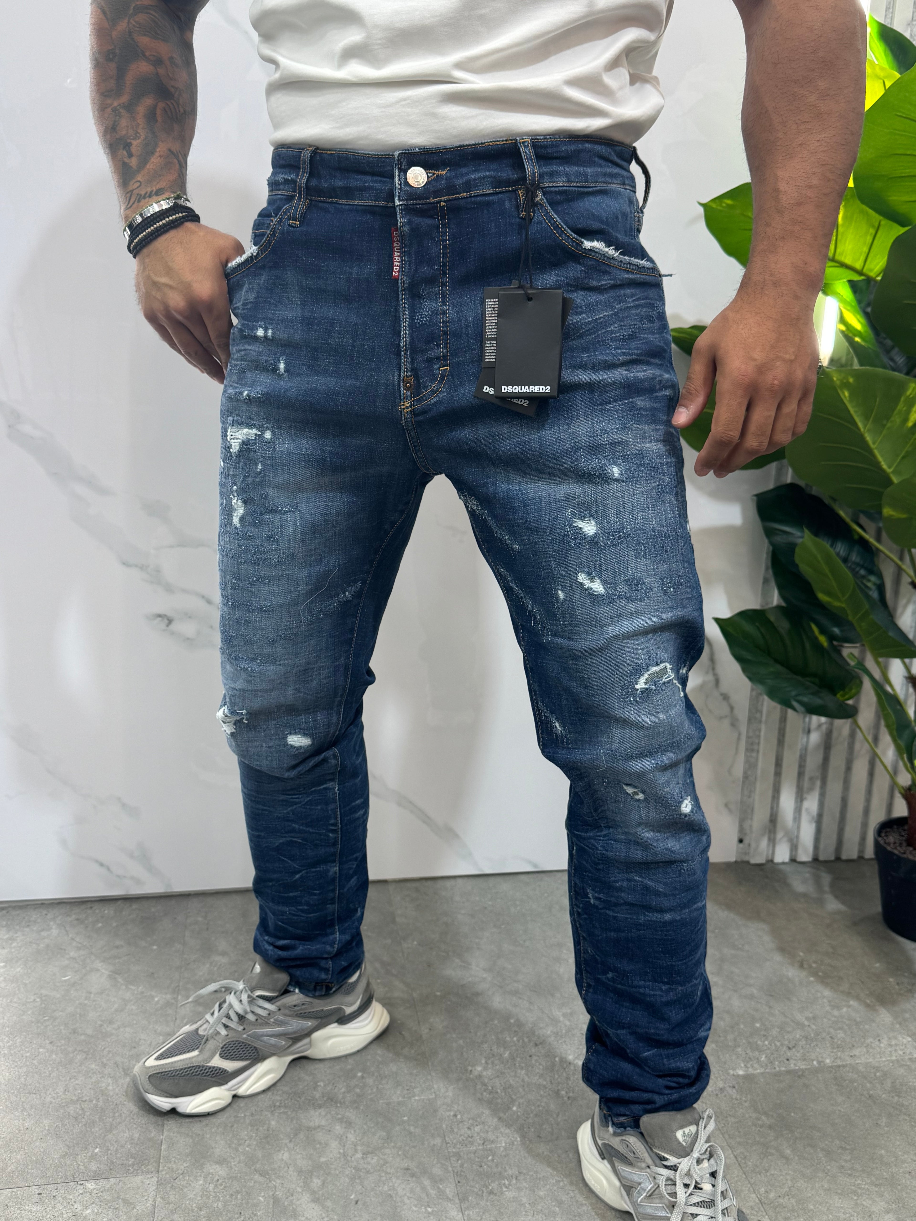 Dsquared2 "Cool Guy" Denim Jean - Dark Blue - NEW1675
