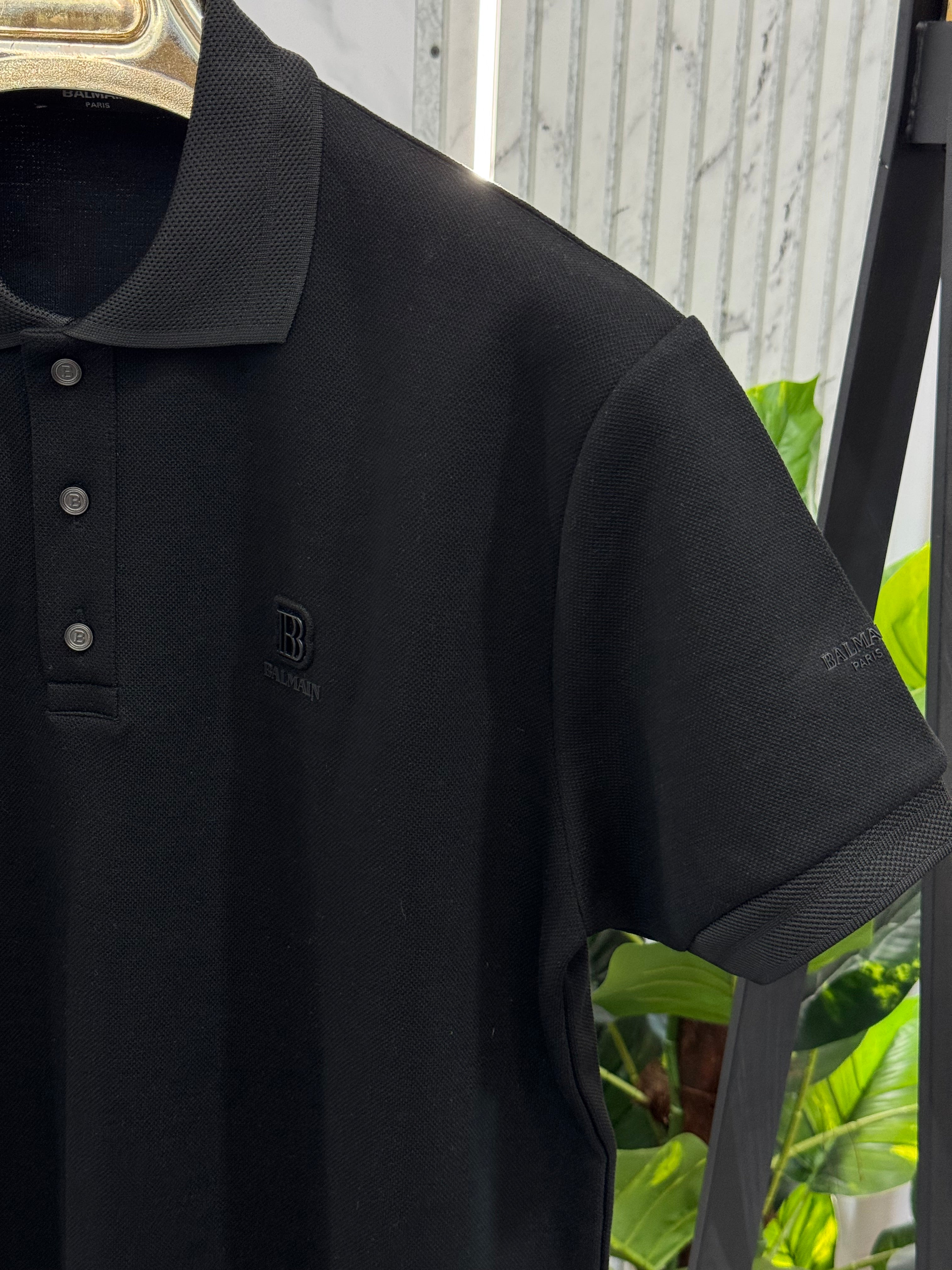 Balmain Polo - Black - NEW1697